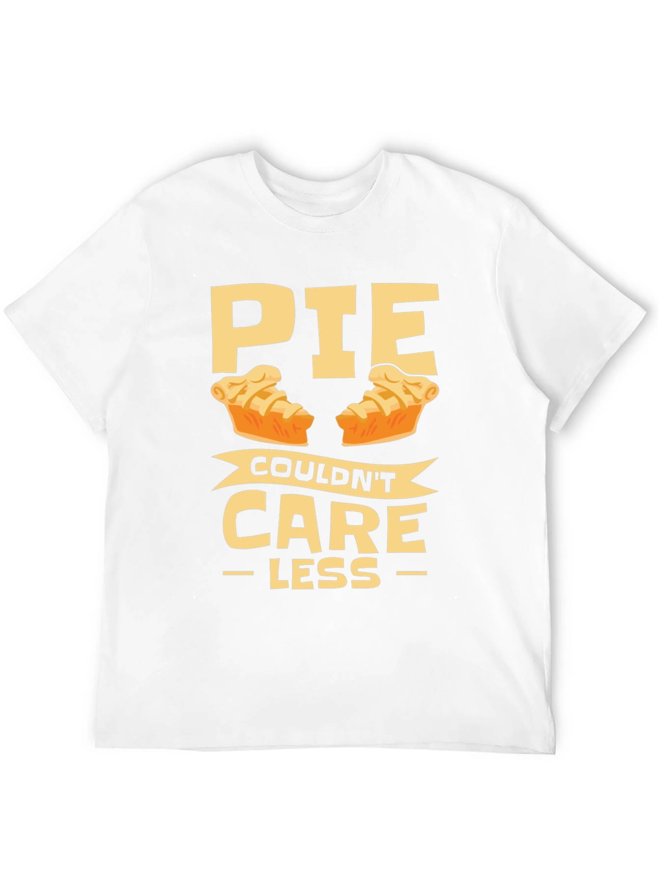 Pie Couldnt Care Less Funny T-Shirt
