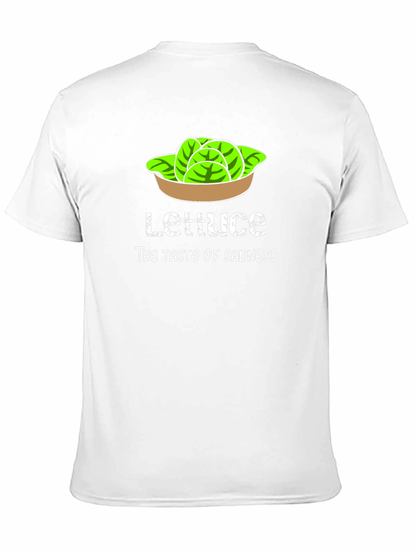 Lettuce Taste of Sadness Black T-Shirt