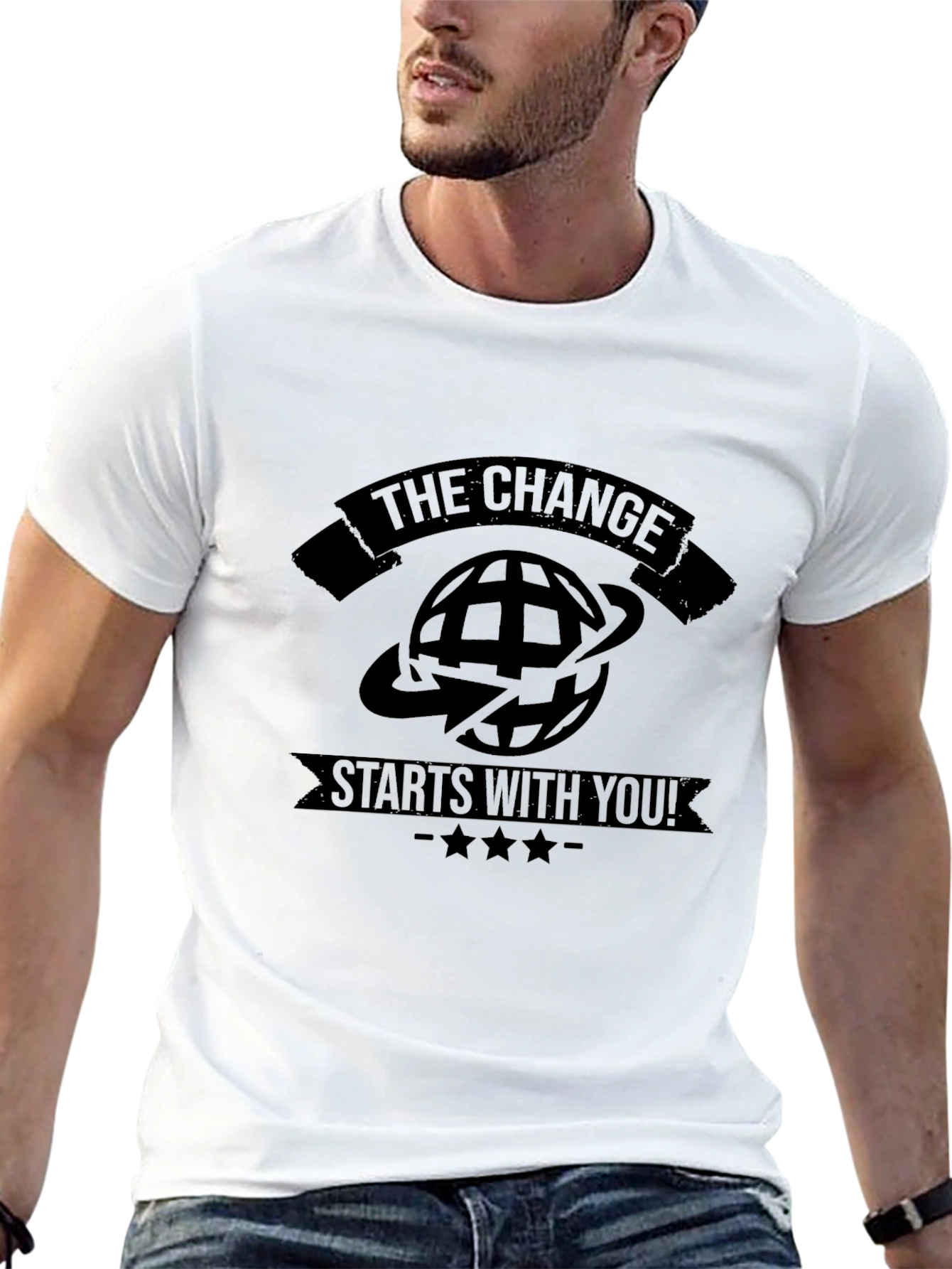 The Change Starts With You! Graphic Tee