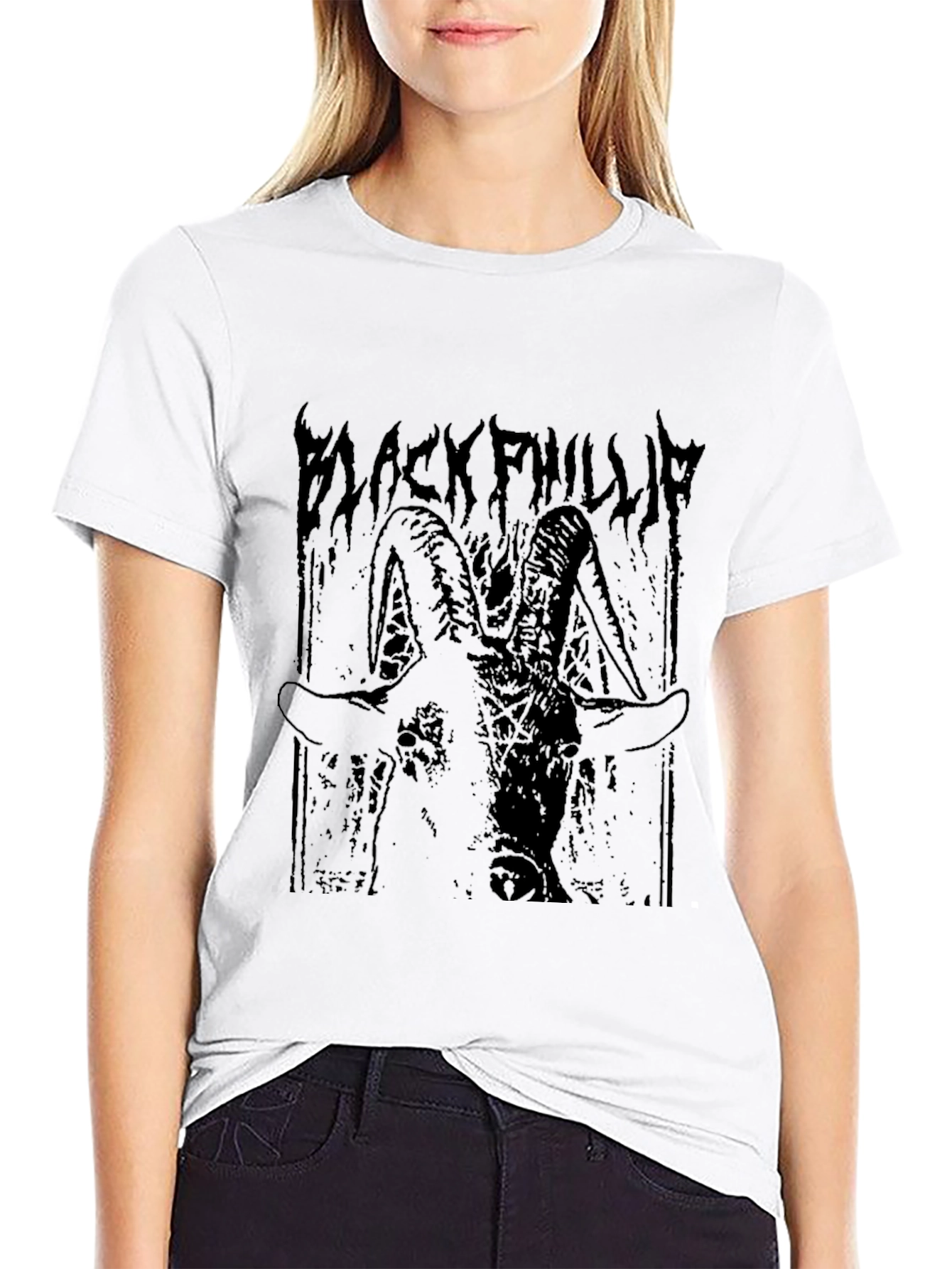 Black Phillip Goat T-Shirt