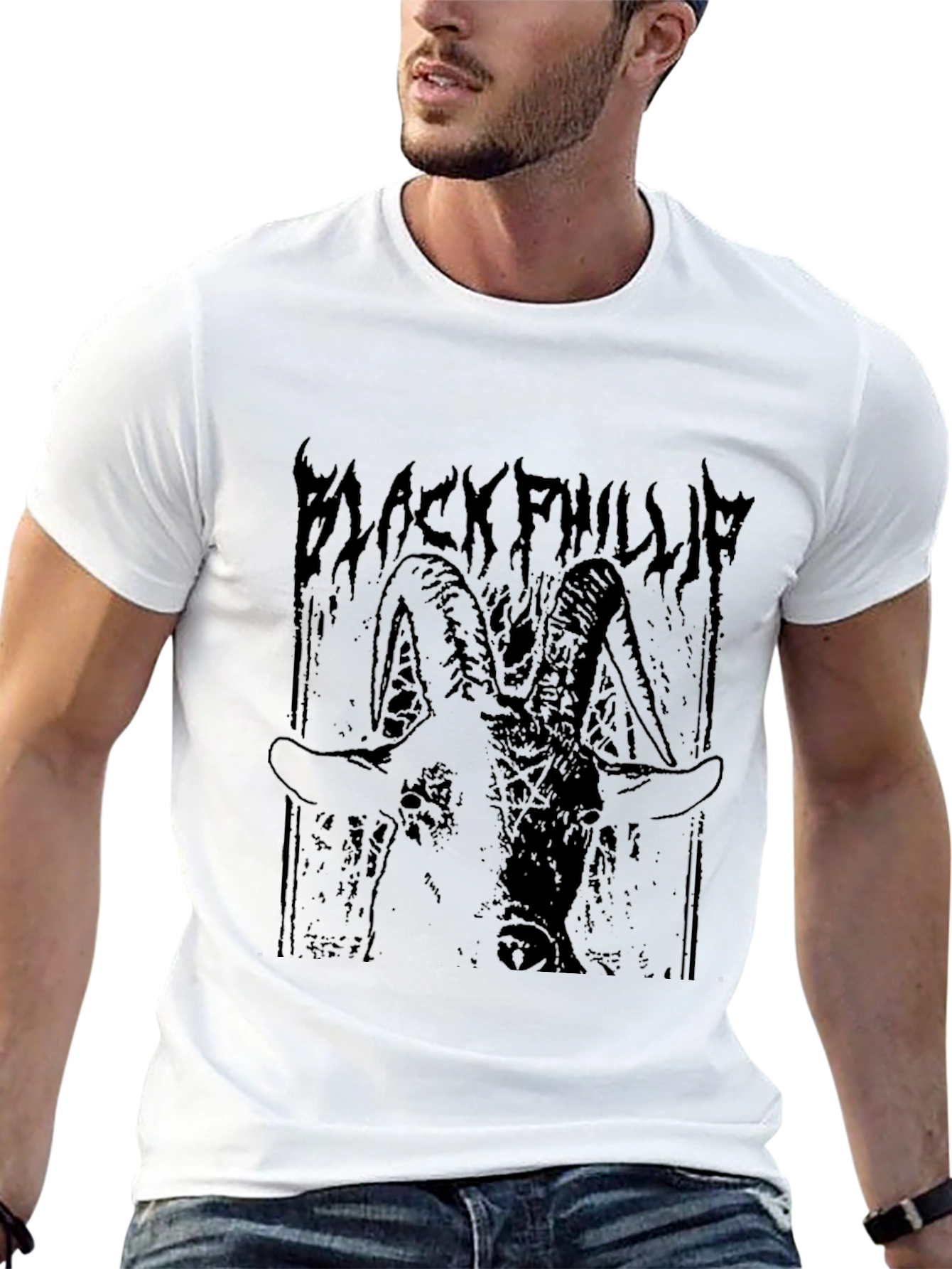 Black Phillip Goat T-Shirt