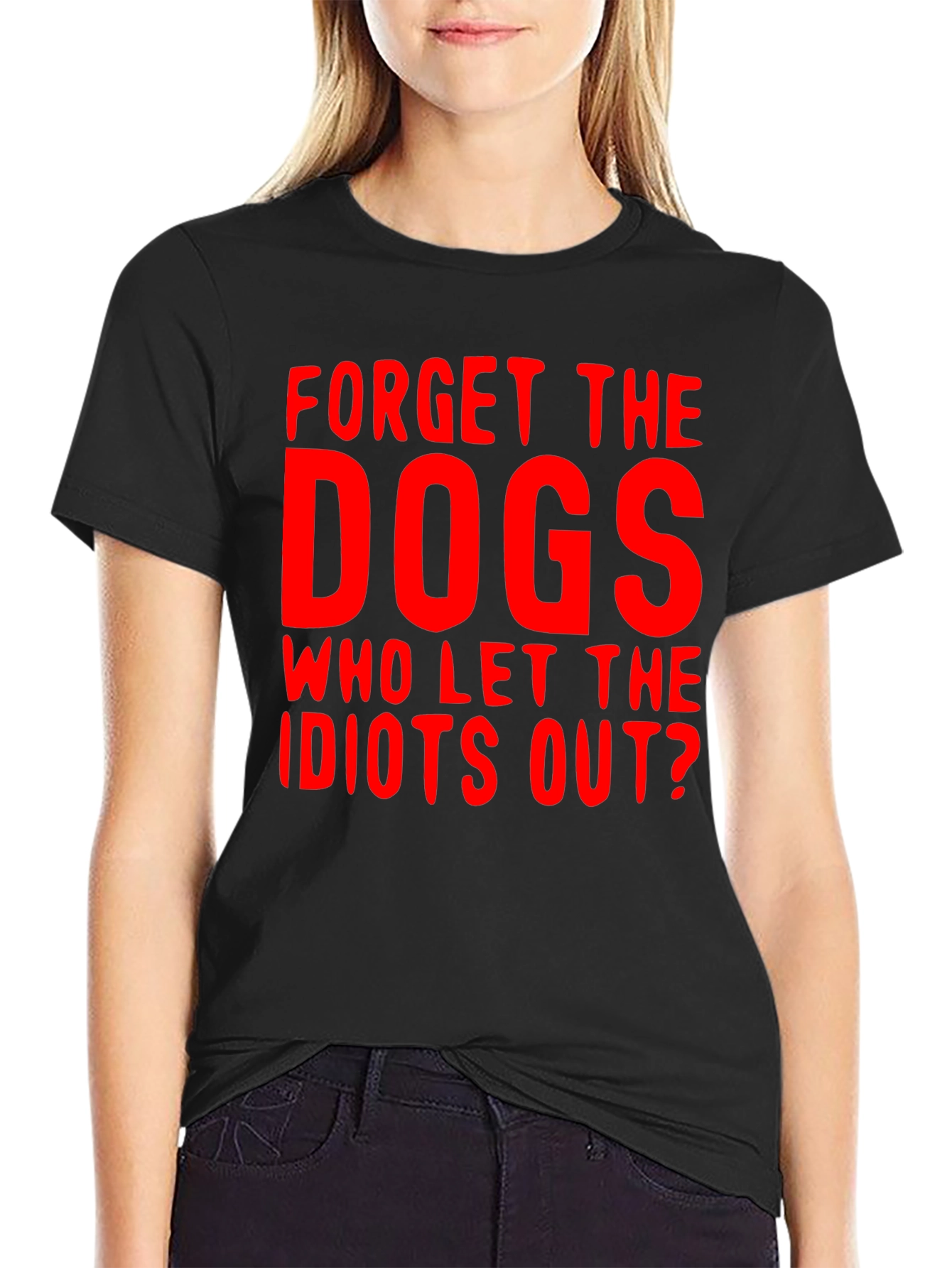 Forget the Dogs Graphic T-Shirt