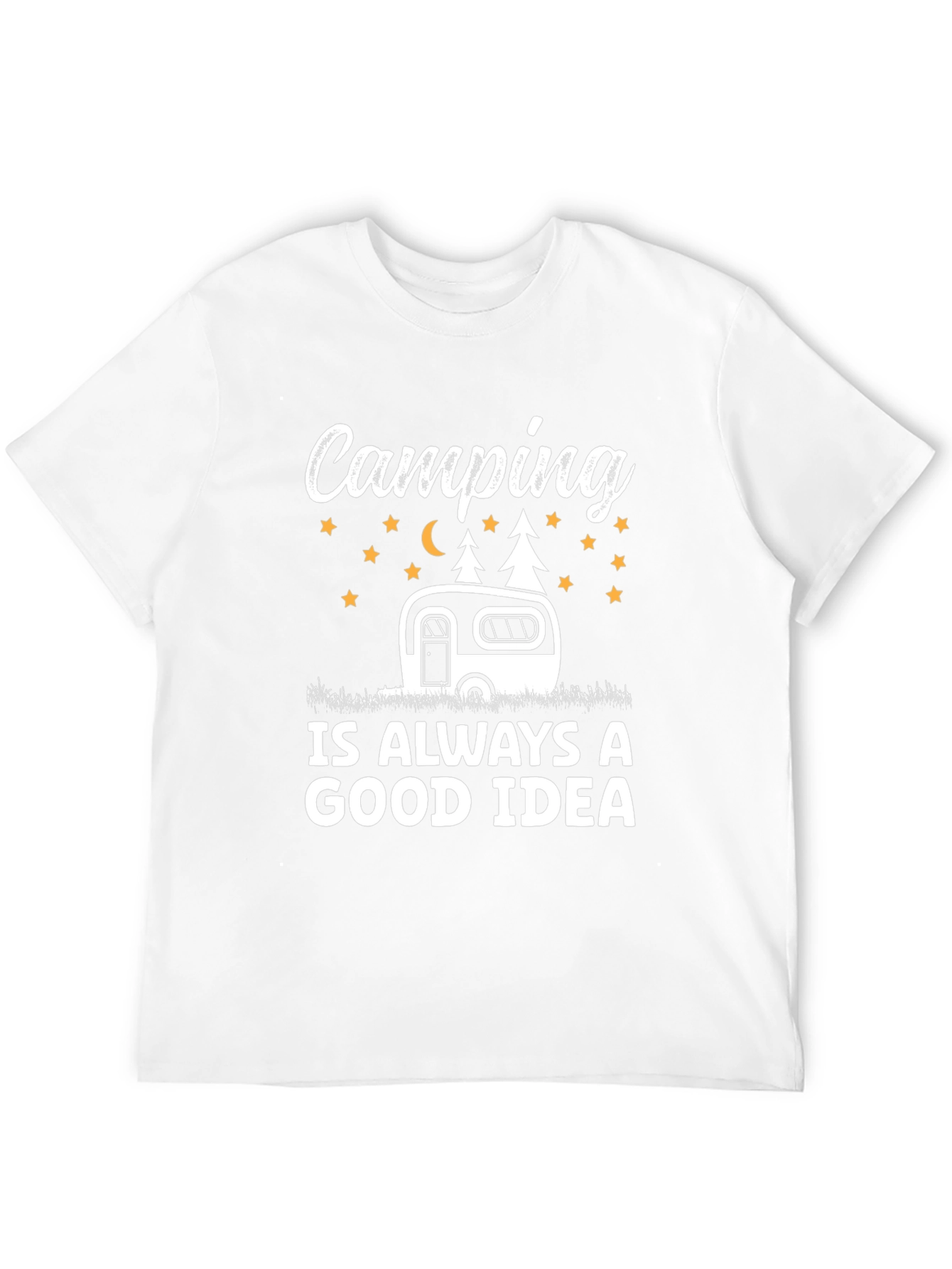 Camping Is Always A Good Idea Graphic Tee