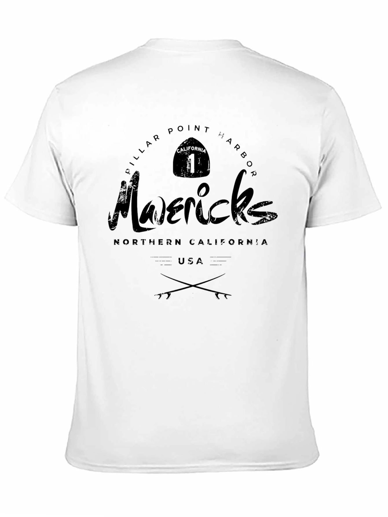 Mavericks Surf T-Shirt - Northern California Tee