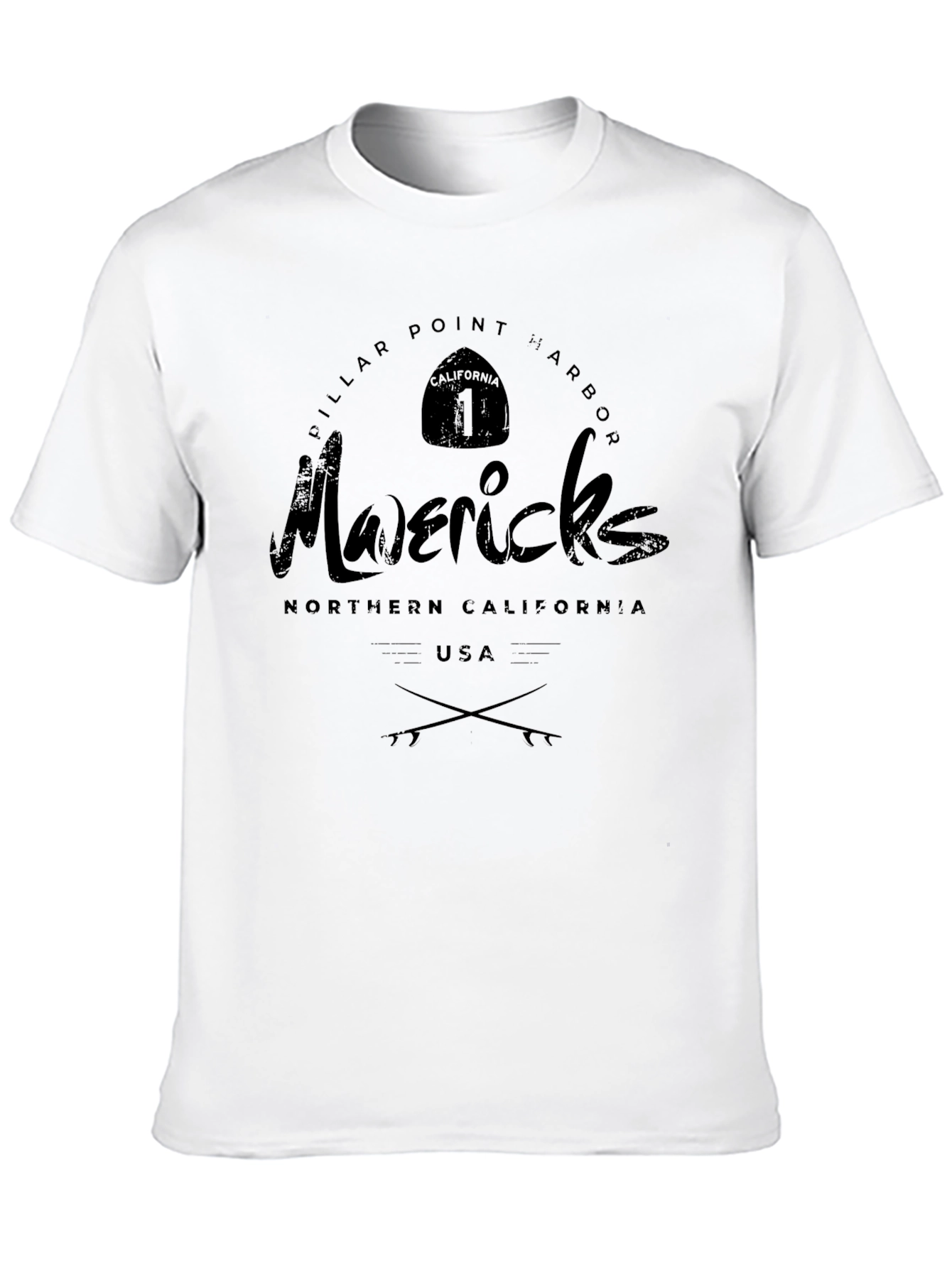 Mavericks Surf T-Shirt - Northern California Tee