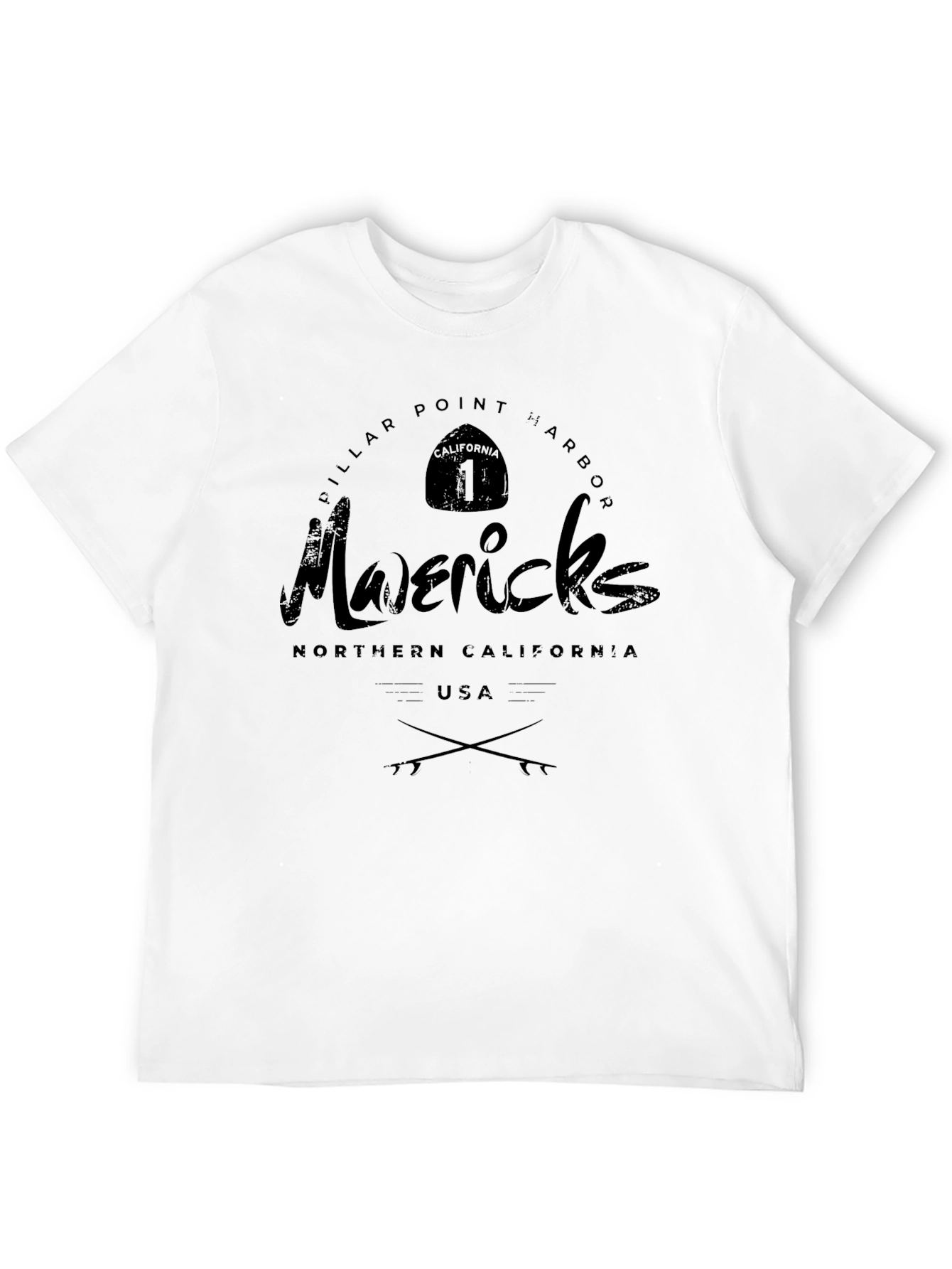 Mavericks Surf T-Shirt - Northern California Tee