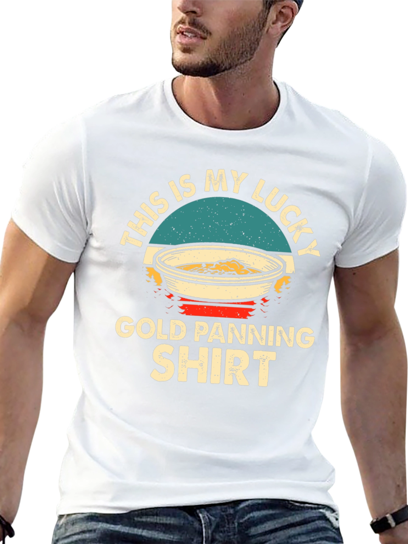 Lucky Gold Panning T-Shirt
