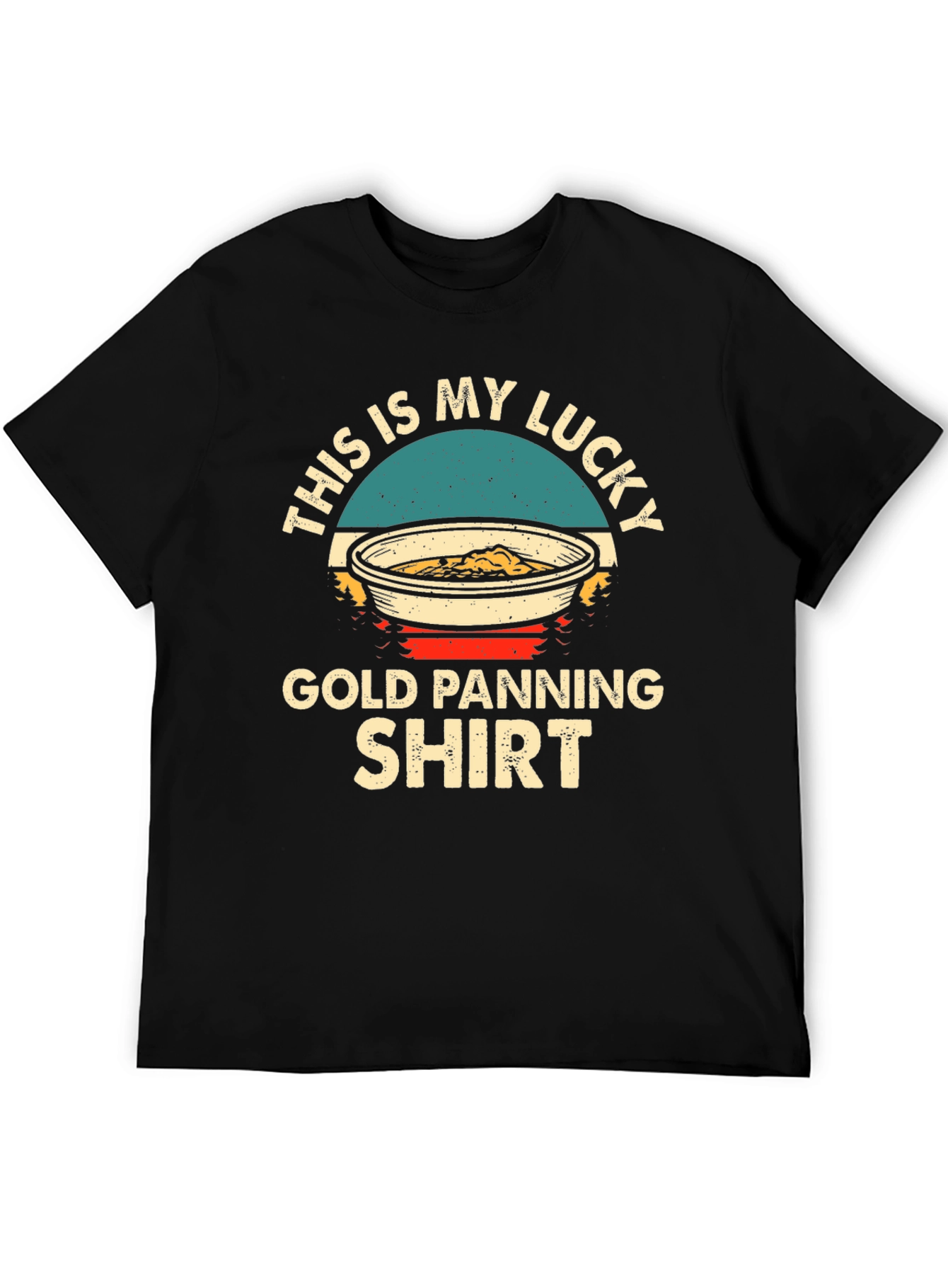 Lucky Gold Panning T-Shirt