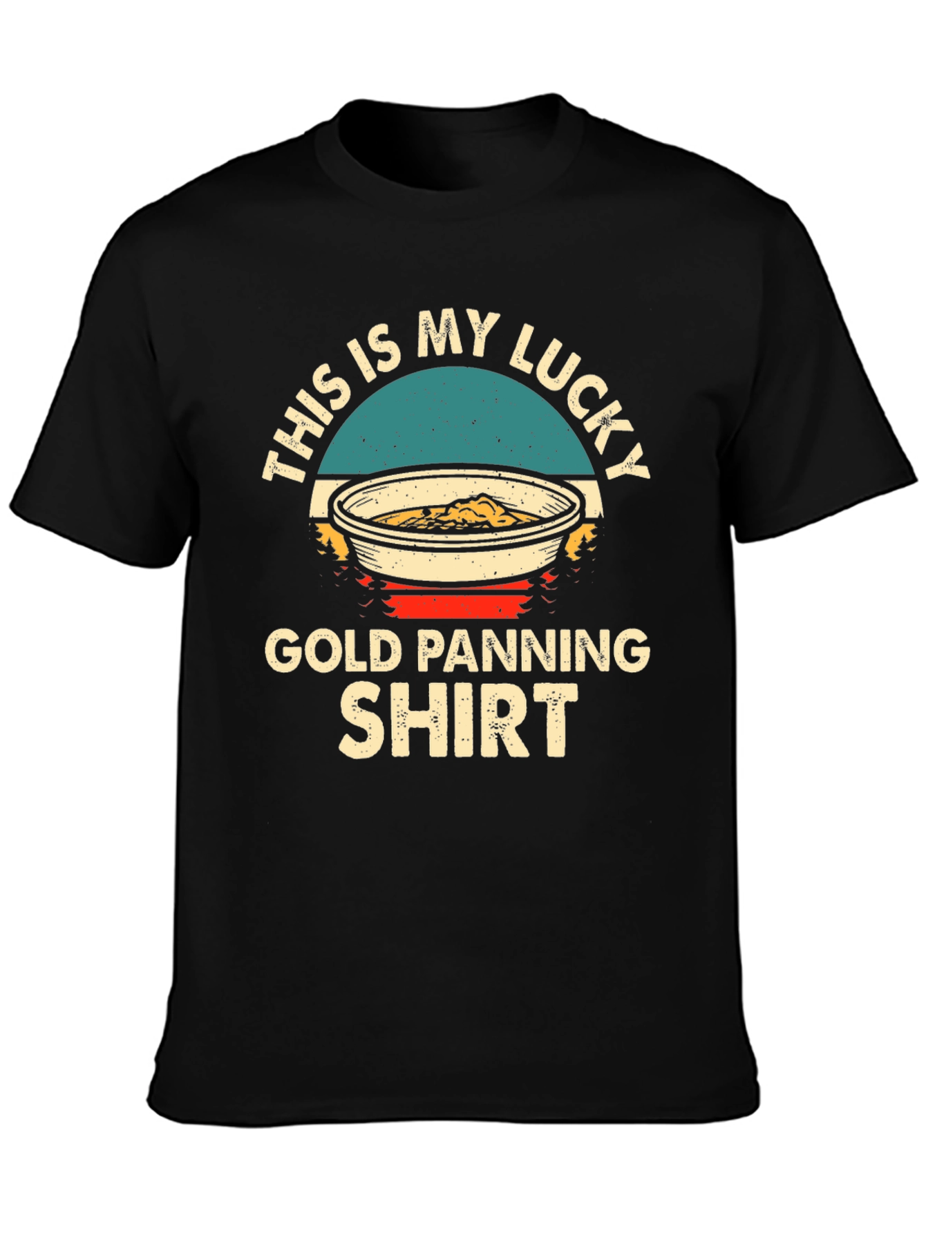 Lucky Gold Panning T-Shirt