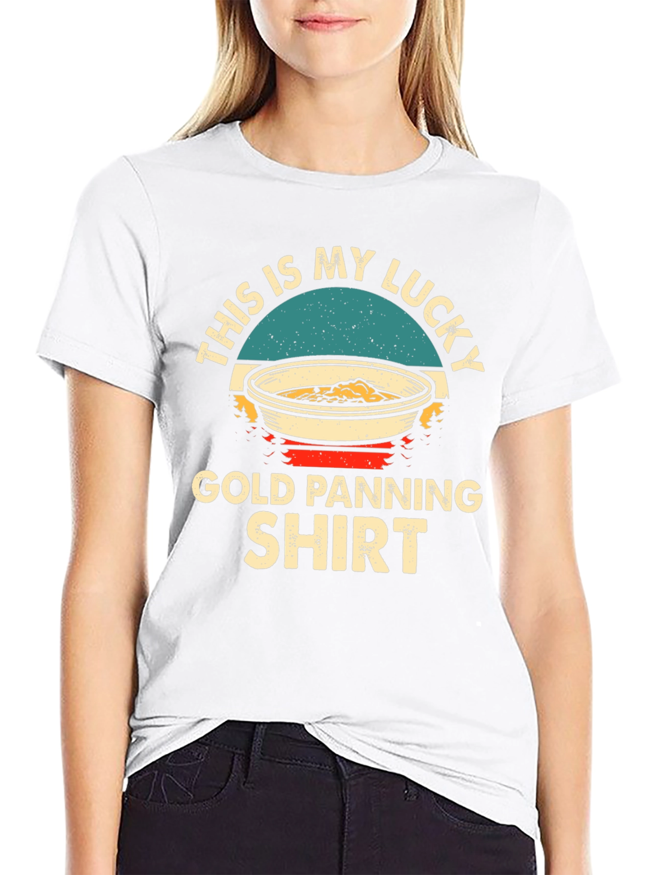 Lucky Gold Panning T-Shirt
