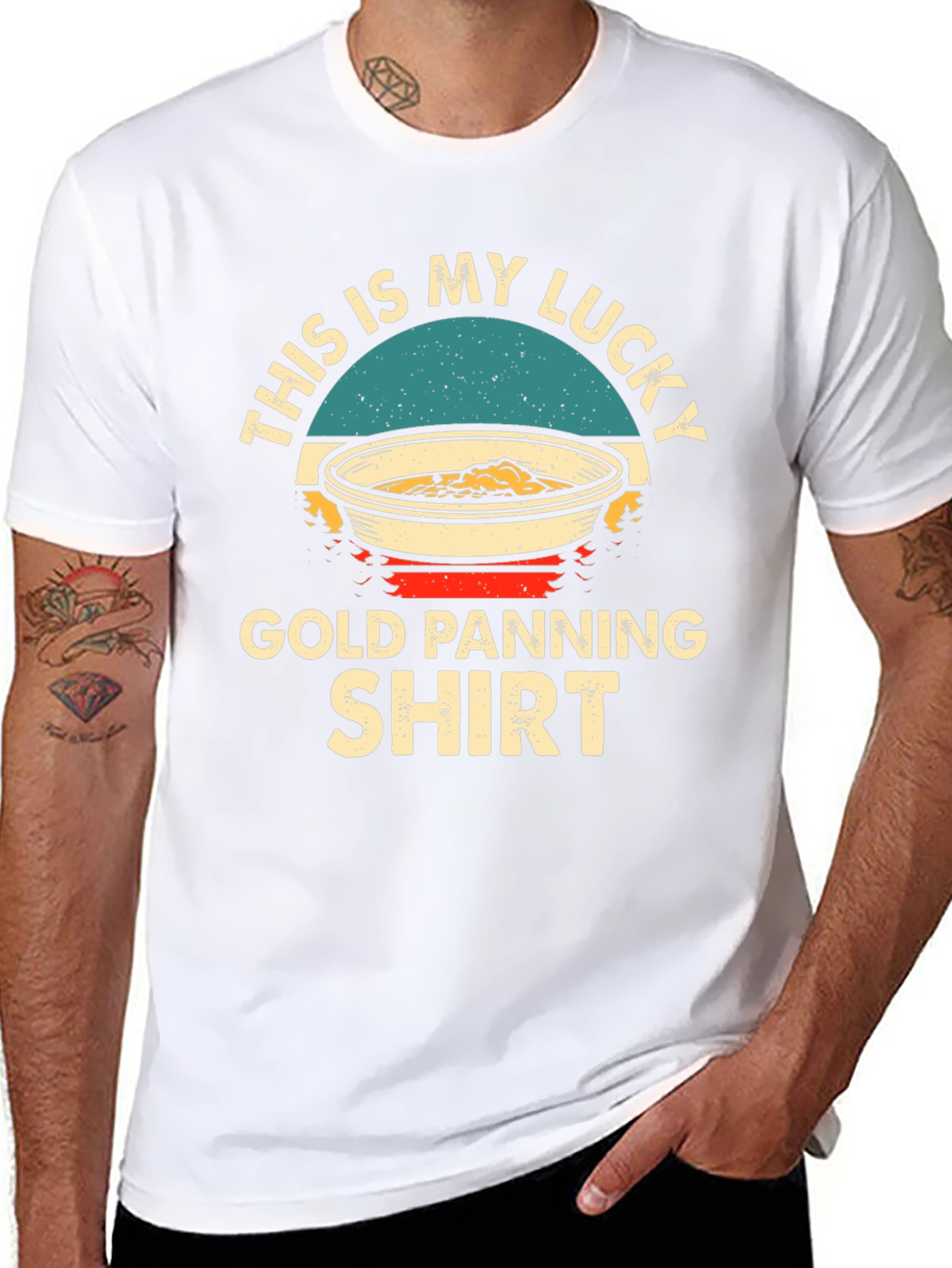Lucky Gold Panning T-Shirt