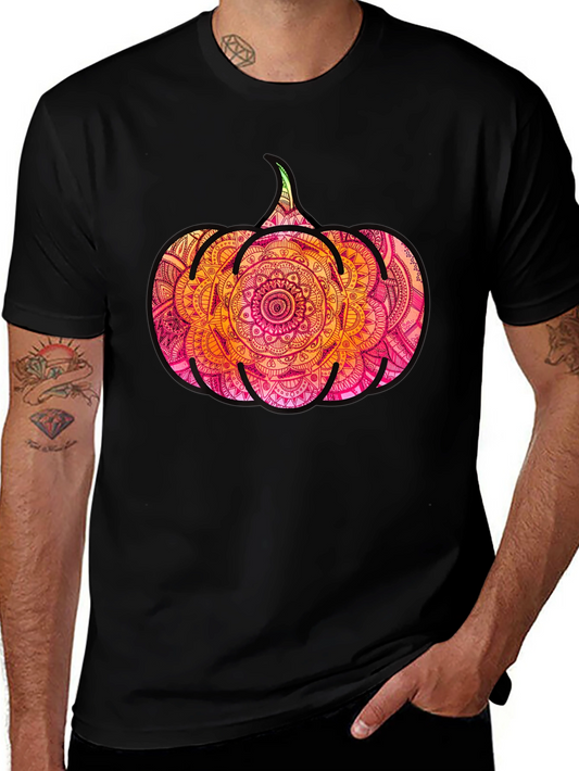 Pumpkin Mandala Graphic Tee