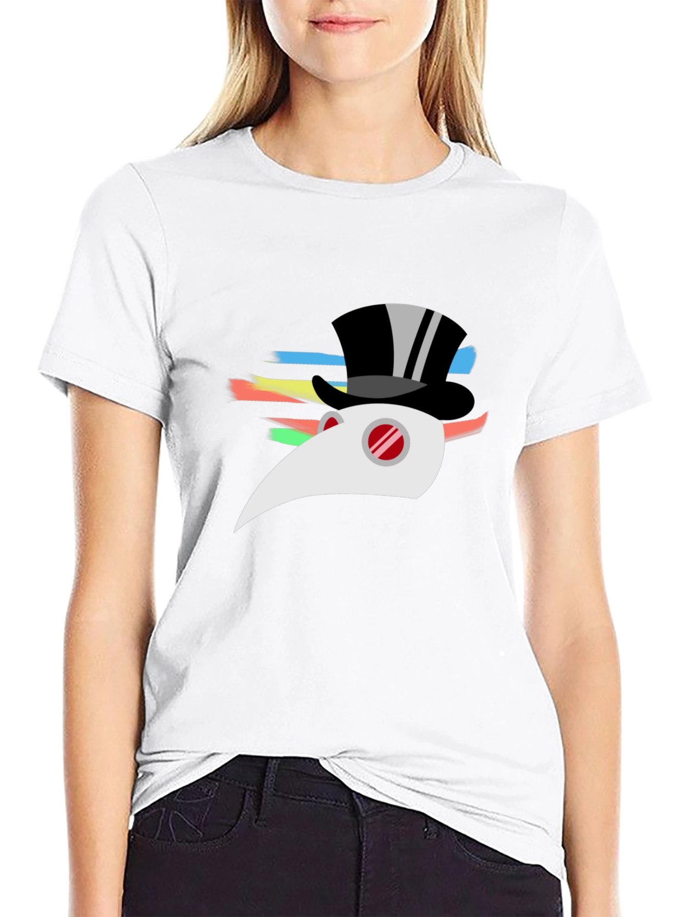 Plague Doctor Tee - Unique Graphic Design