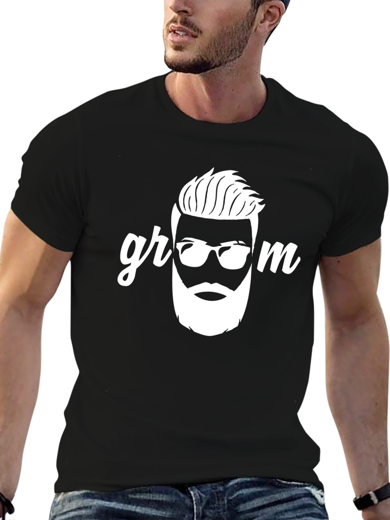 Groom Graphic T-Shirt - Stylish Bachelor Party Tee