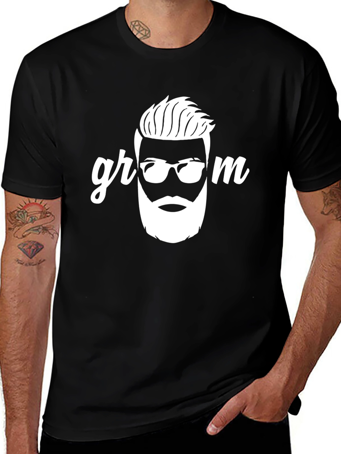 Groom Graphic T-Shirt - Stylish Bachelor Party Tee