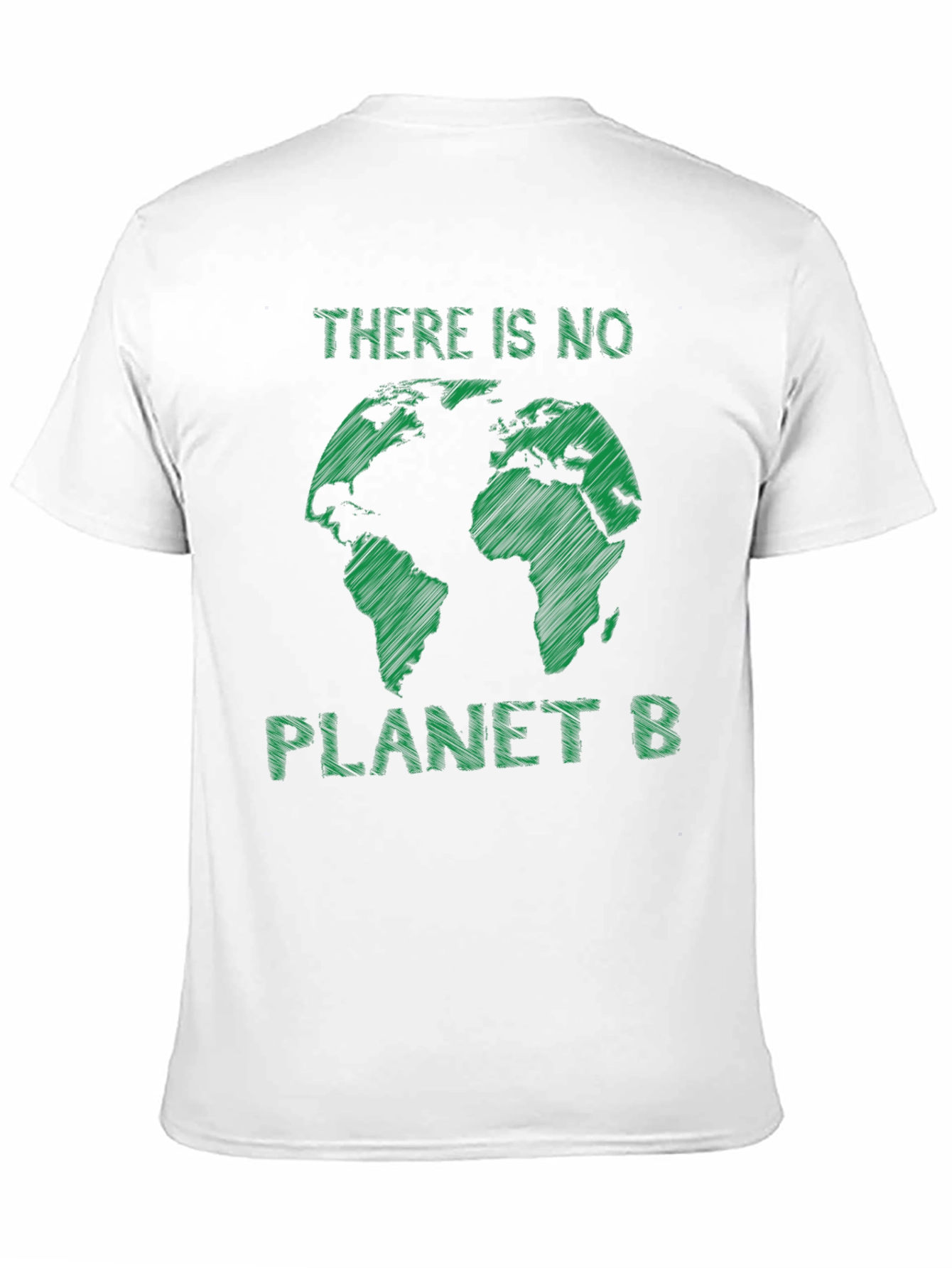 No Planet B T-Shirt Earth Globe Graphic Tee