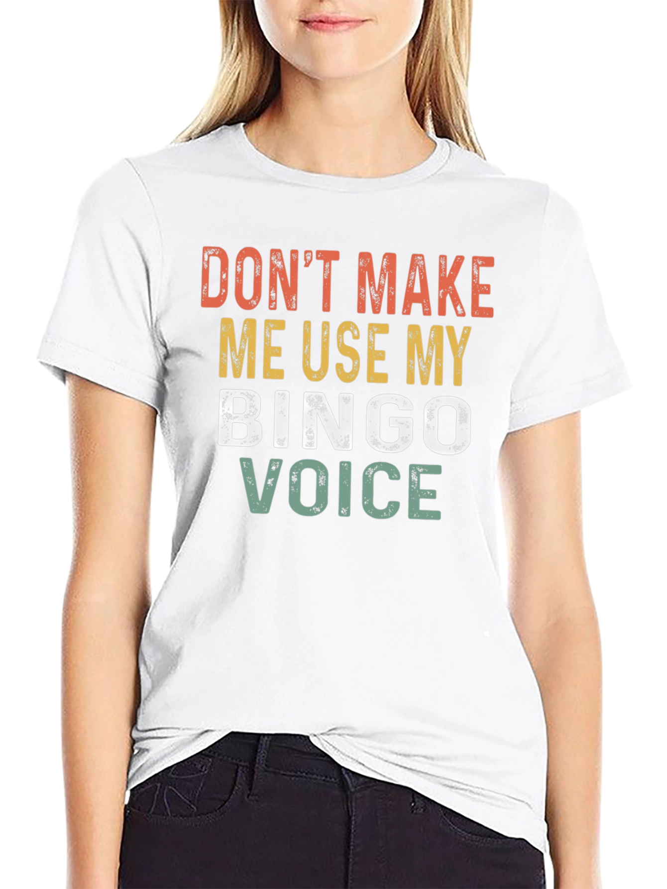Bingo Voice T-Shirt - Funny Graphic Tee