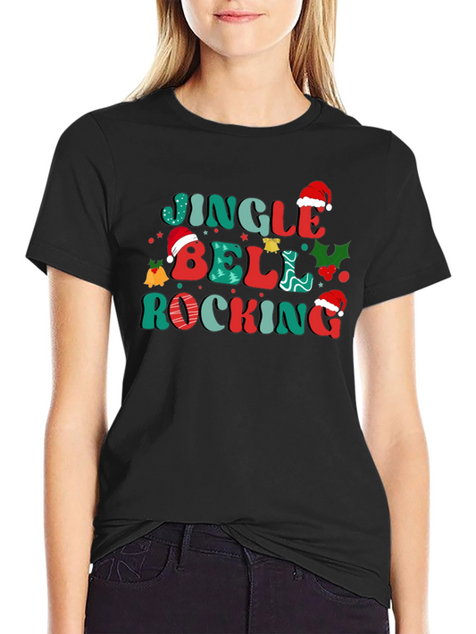 Jingle Bell Rocking Christmas Graphic Tee