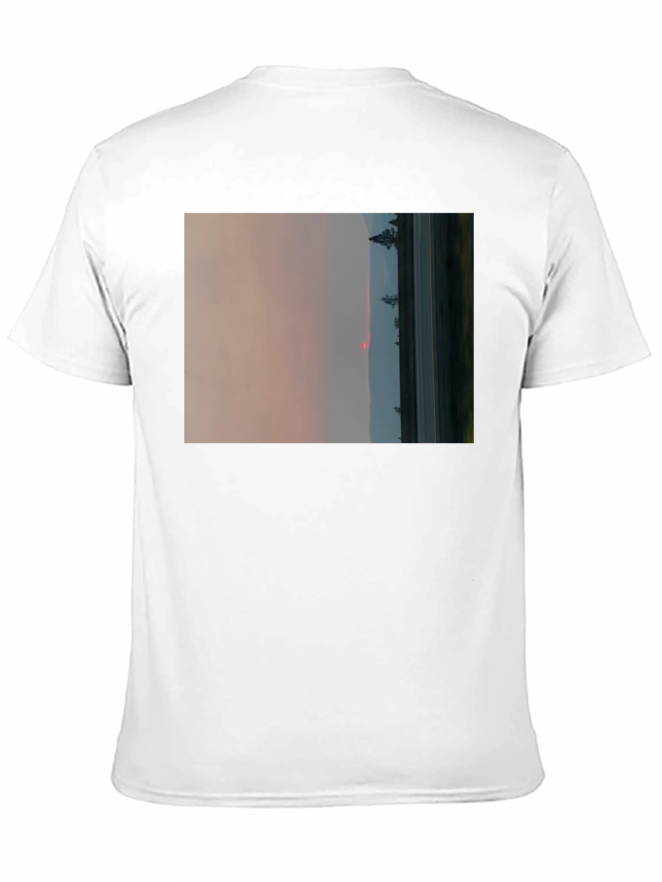 Sunset Landscape Graphic Tee