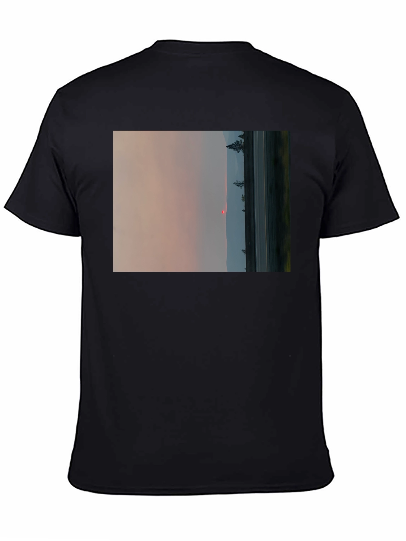 Sunset Landscape Graphic Tee