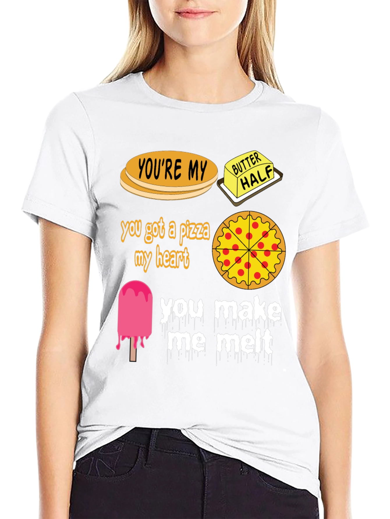 Humorous Food Pun Graphic T-Shirt