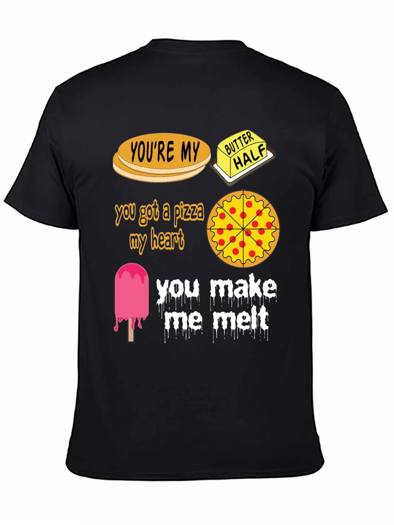 Humorous Food Pun Graphic T-Shirt