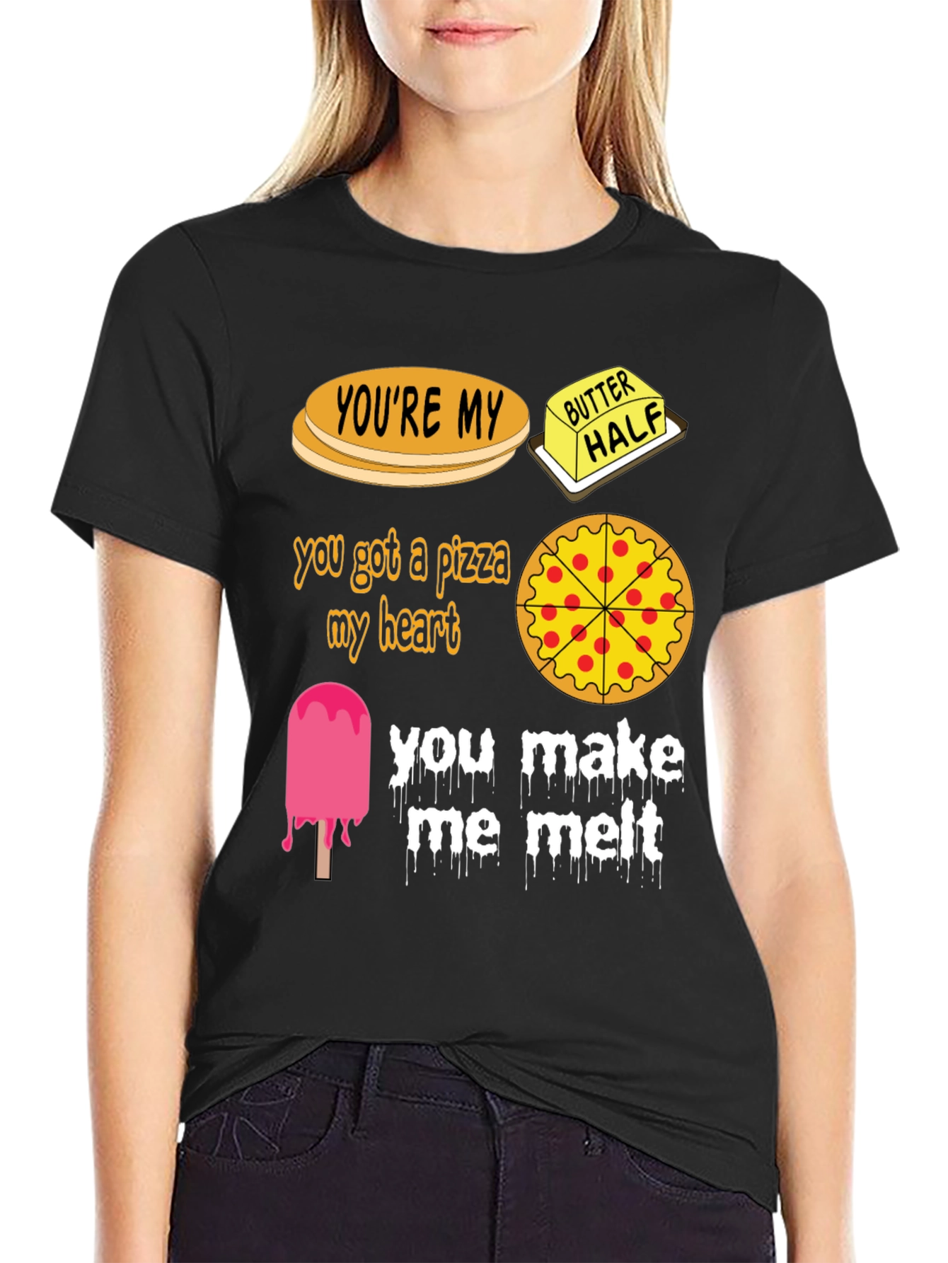Humorous Food Pun Graphic T-Shirt