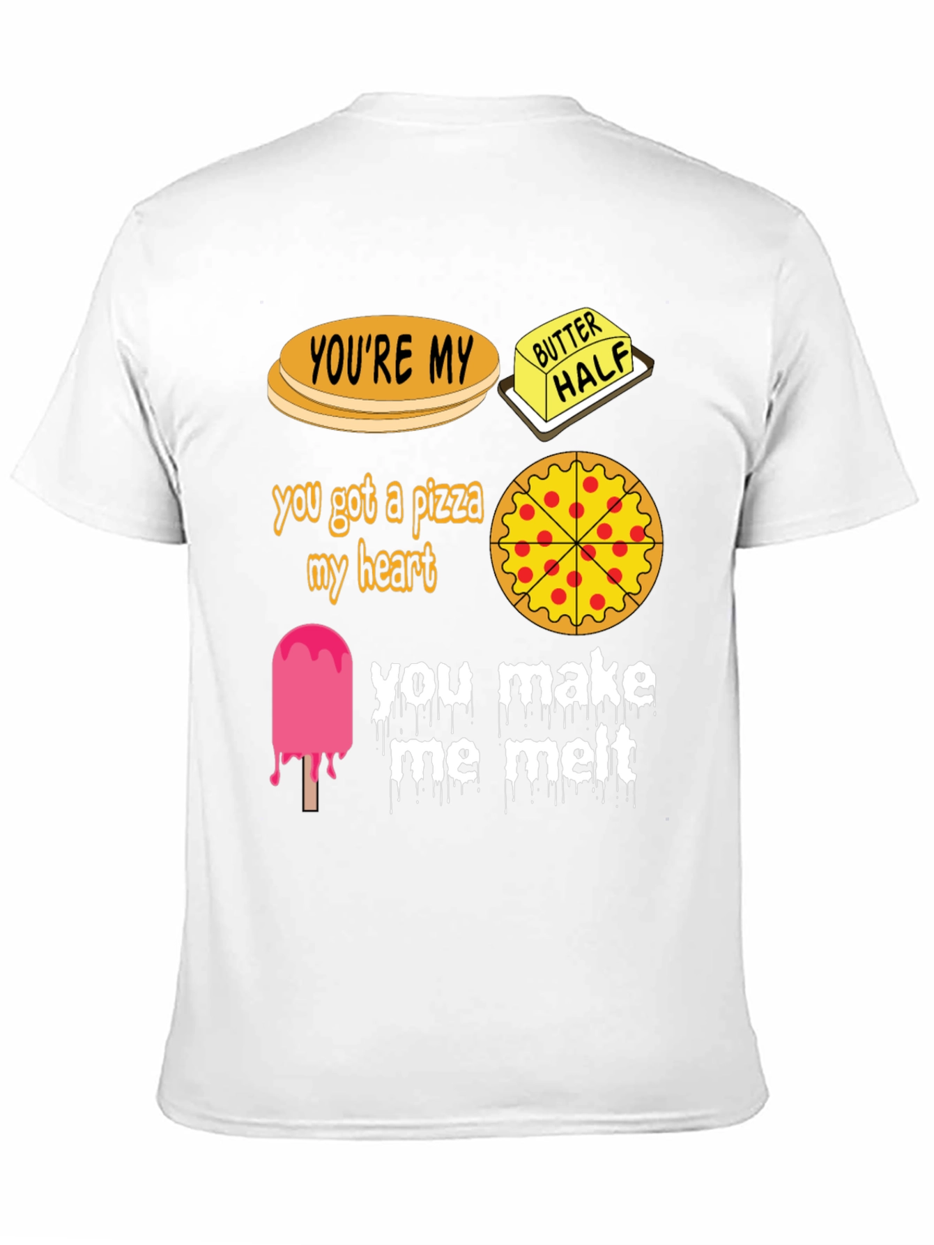 Humorous Food Pun Graphic T-Shirt