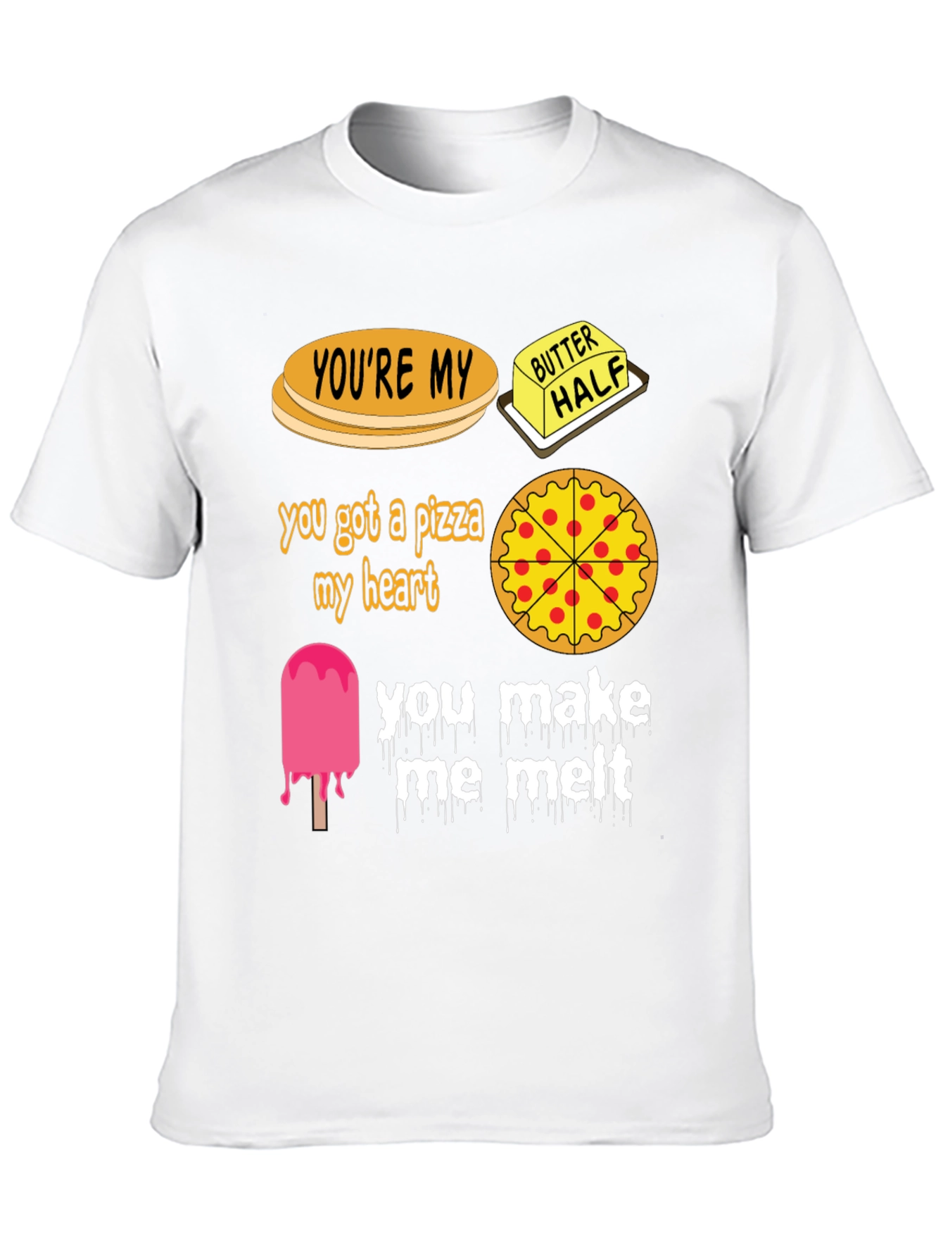Humorous Food Pun Graphic T-Shirt