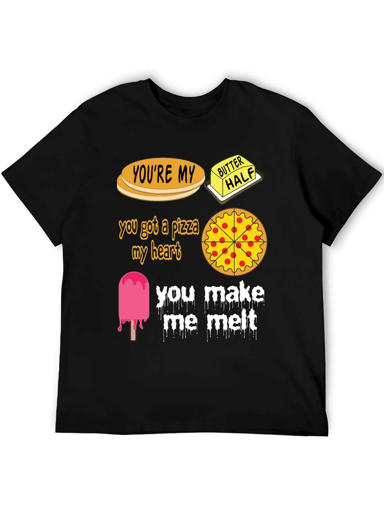 Humorous Food Pun Graphic T-Shirt