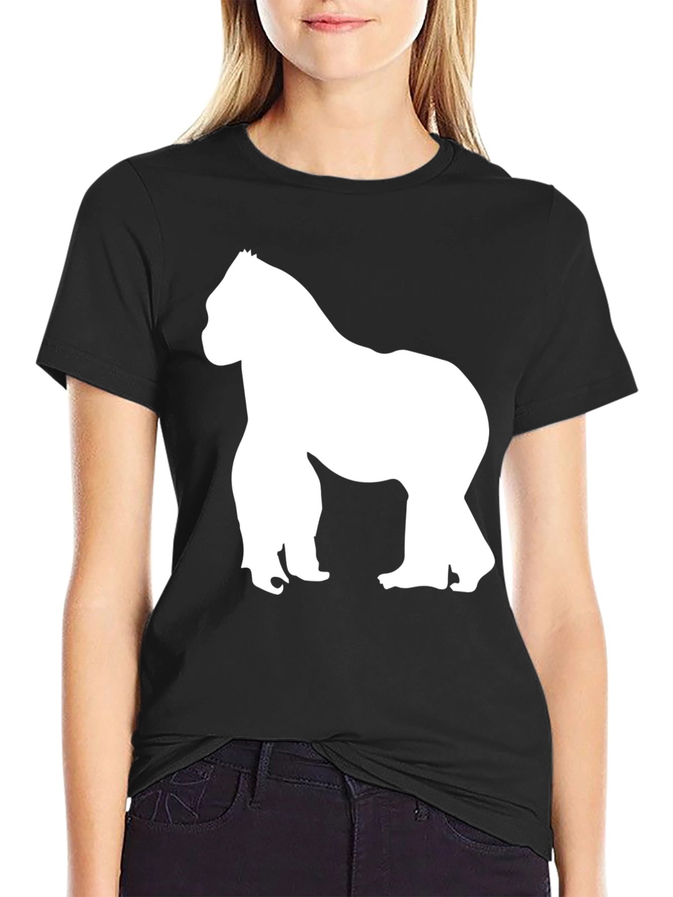 Gorilla Graphic Tee - Black Unisex T-Shirt