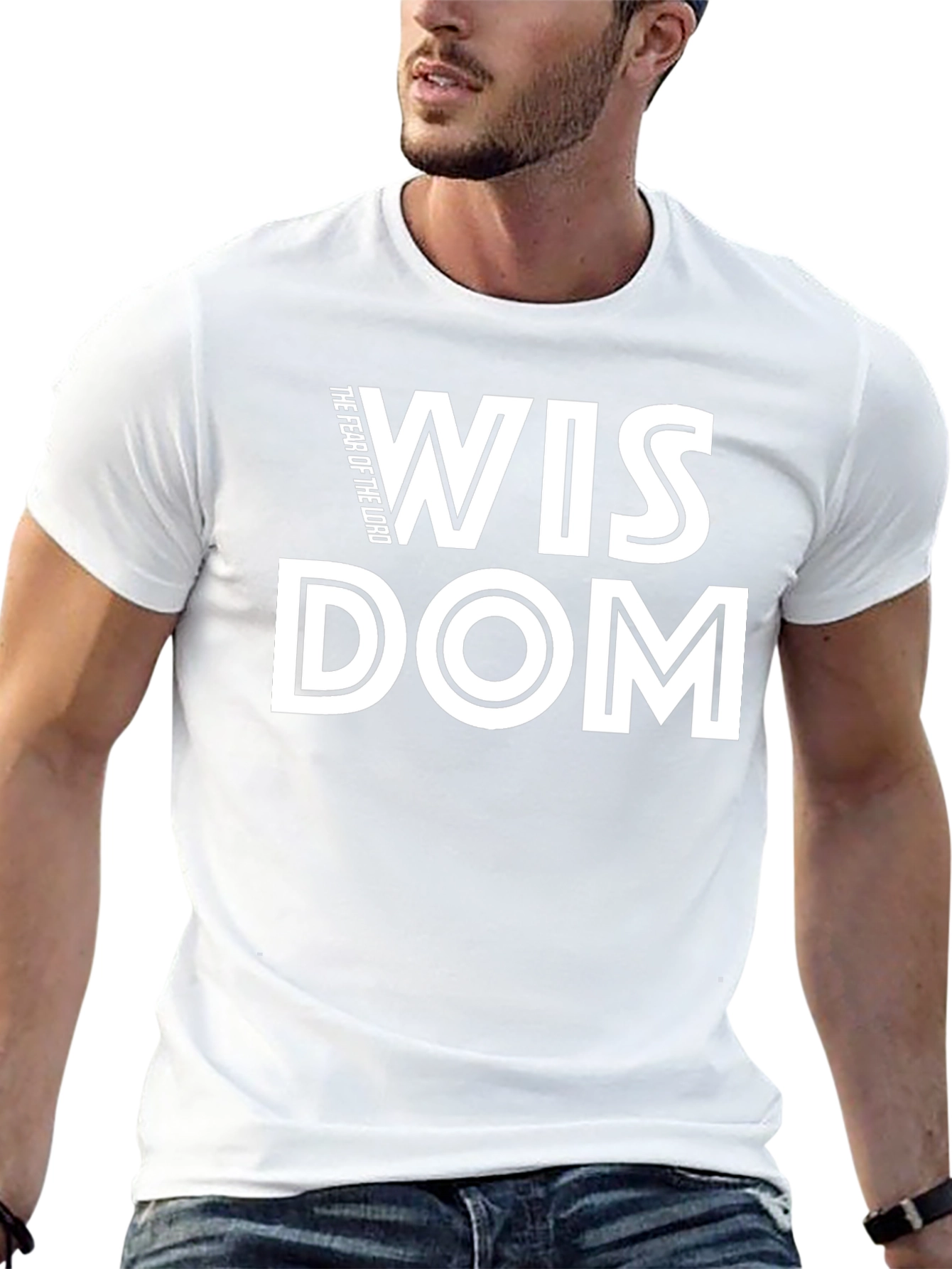 Wisdom Fear of the Lord Black T-Shirt