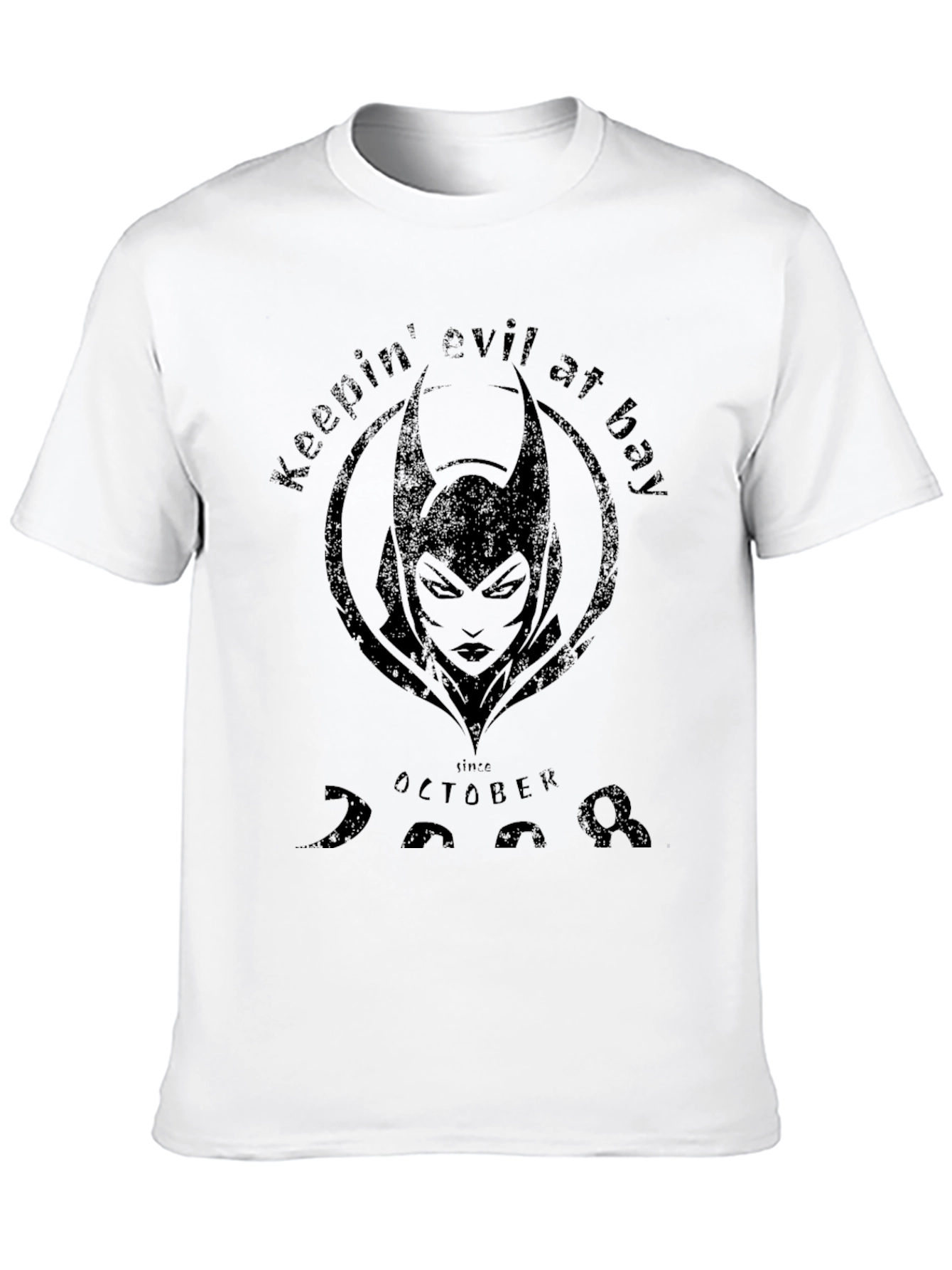 Keepin Evil at Bay Tee - Since October 2008