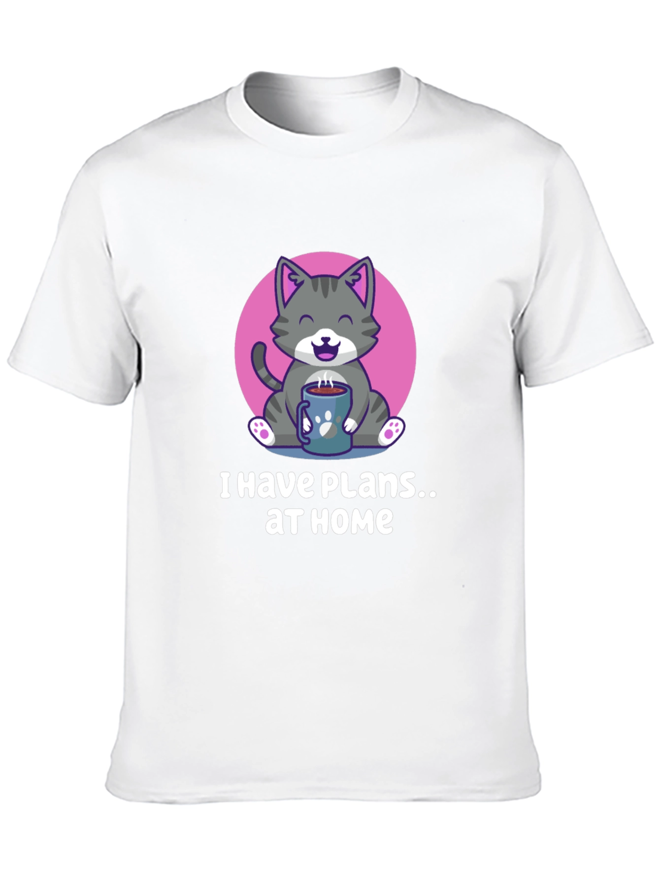 Cat Plans at Home T-Shirt
