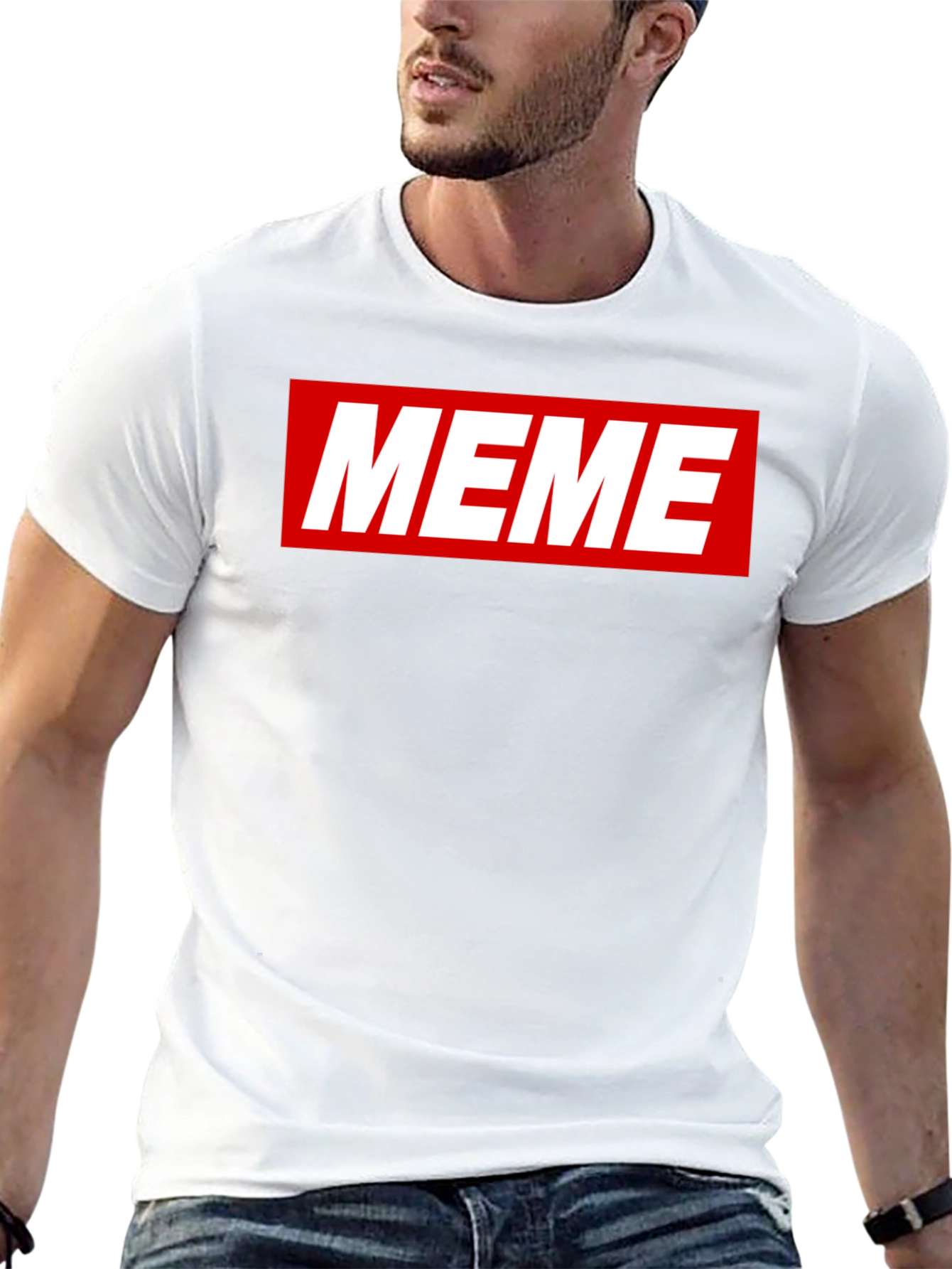 Meme Graphic Tee - Classic Streetwear Style
