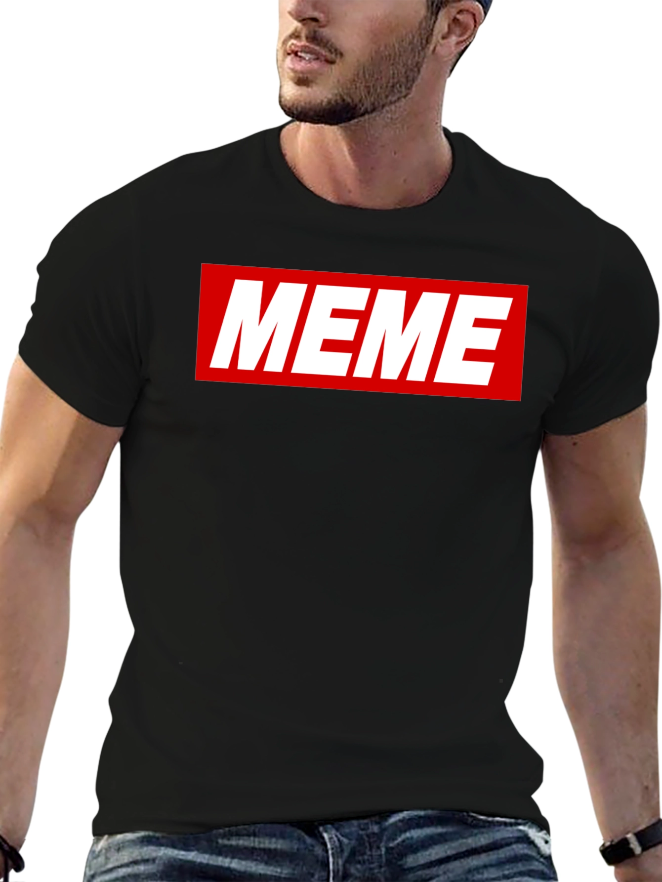 Meme Graphic Tee - Classic Streetwear Style