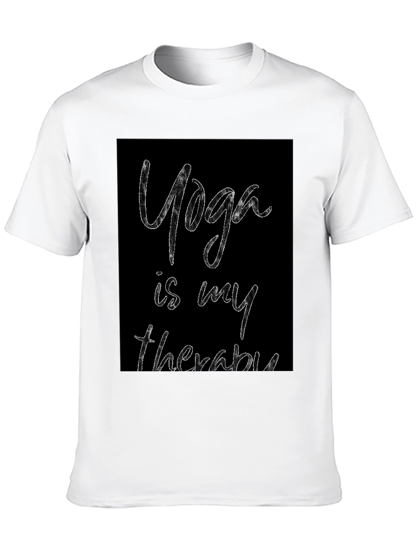 Yoga Therapy Graphic Tee - Black