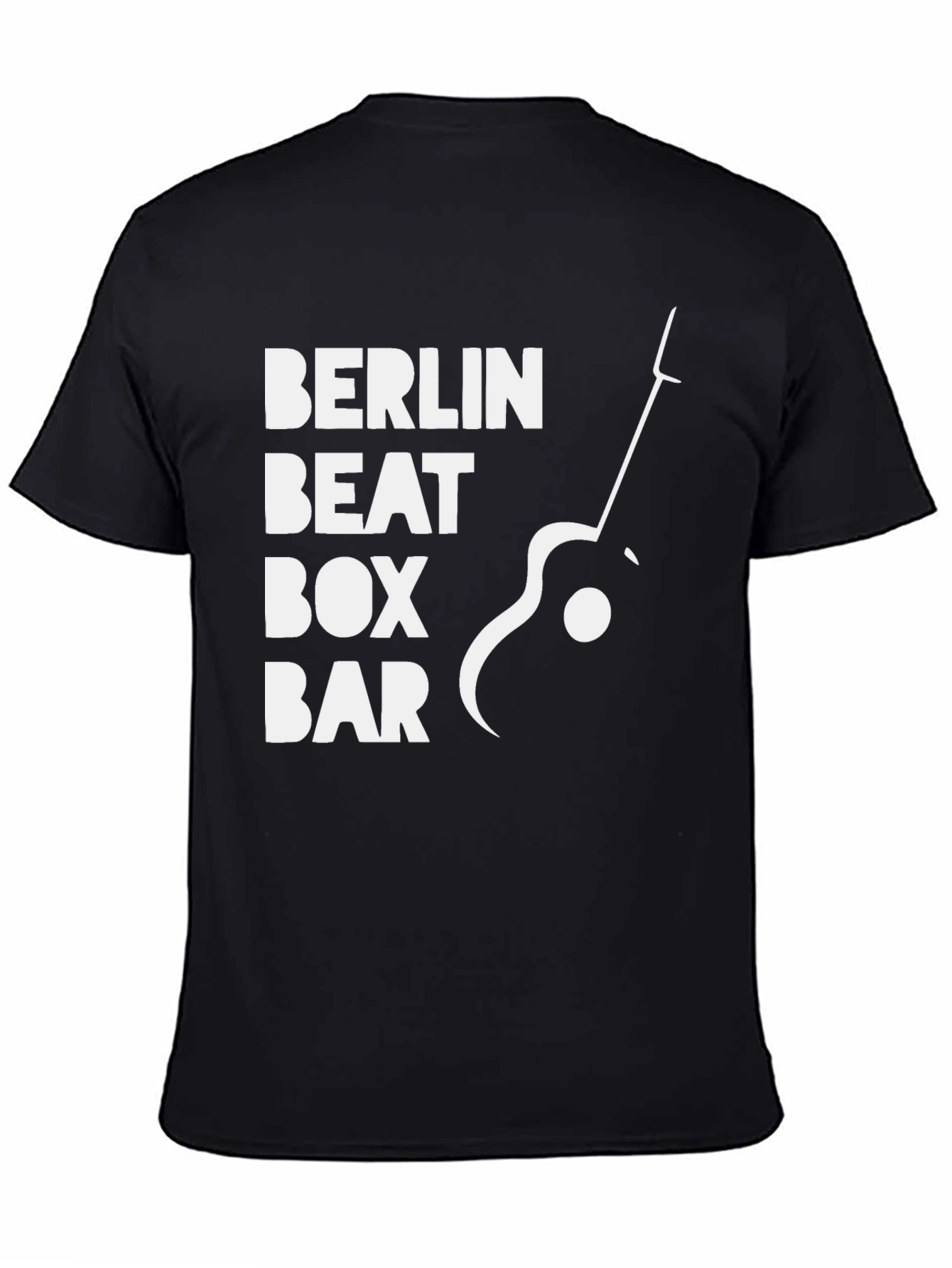Berlin Beat Box Bar T-Shirt Guitar Graphic