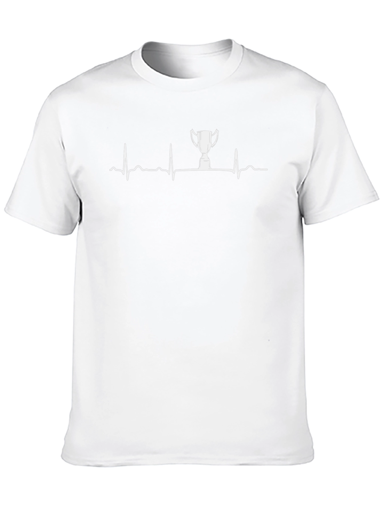Trophy Heartbeat T-Shirt - Champion Pulse