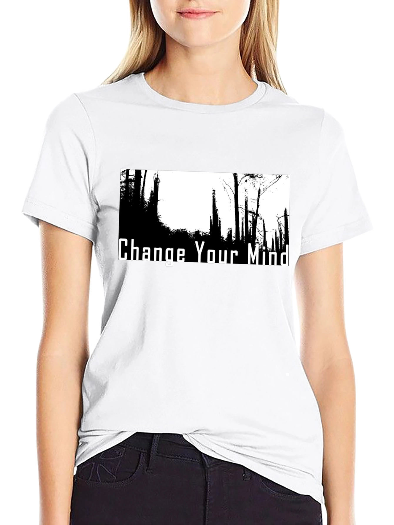 Change Your Mind Graphic Tee - Nature Scene