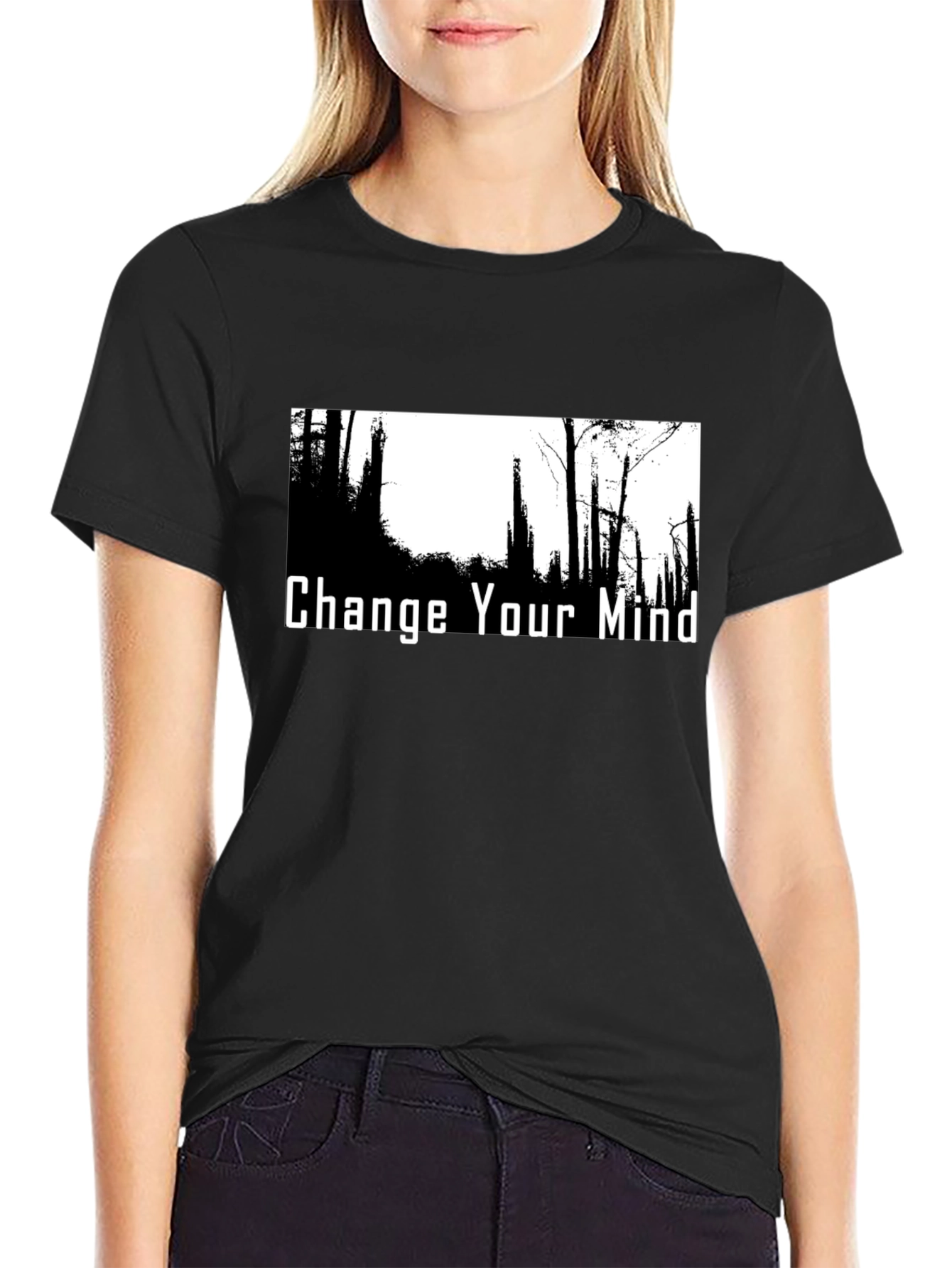 Change Your Mind Graphic Tee - Nature Scene
