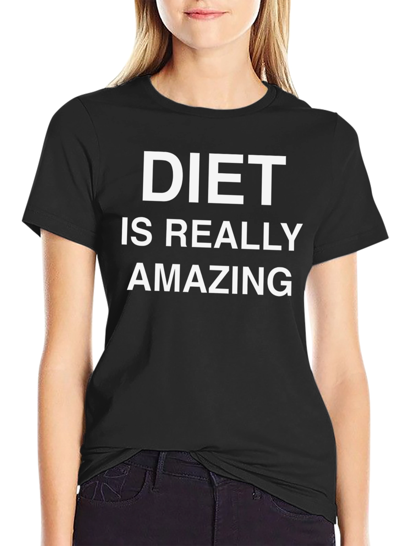 Diet Is Really Amazing Funny Sarcastic T-Shirt