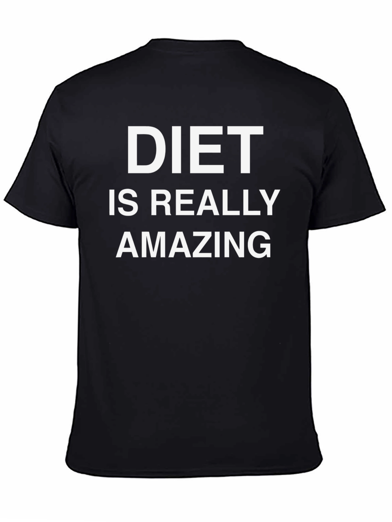 Diet Is Really Amazing Funny Sarcastic T-Shirt