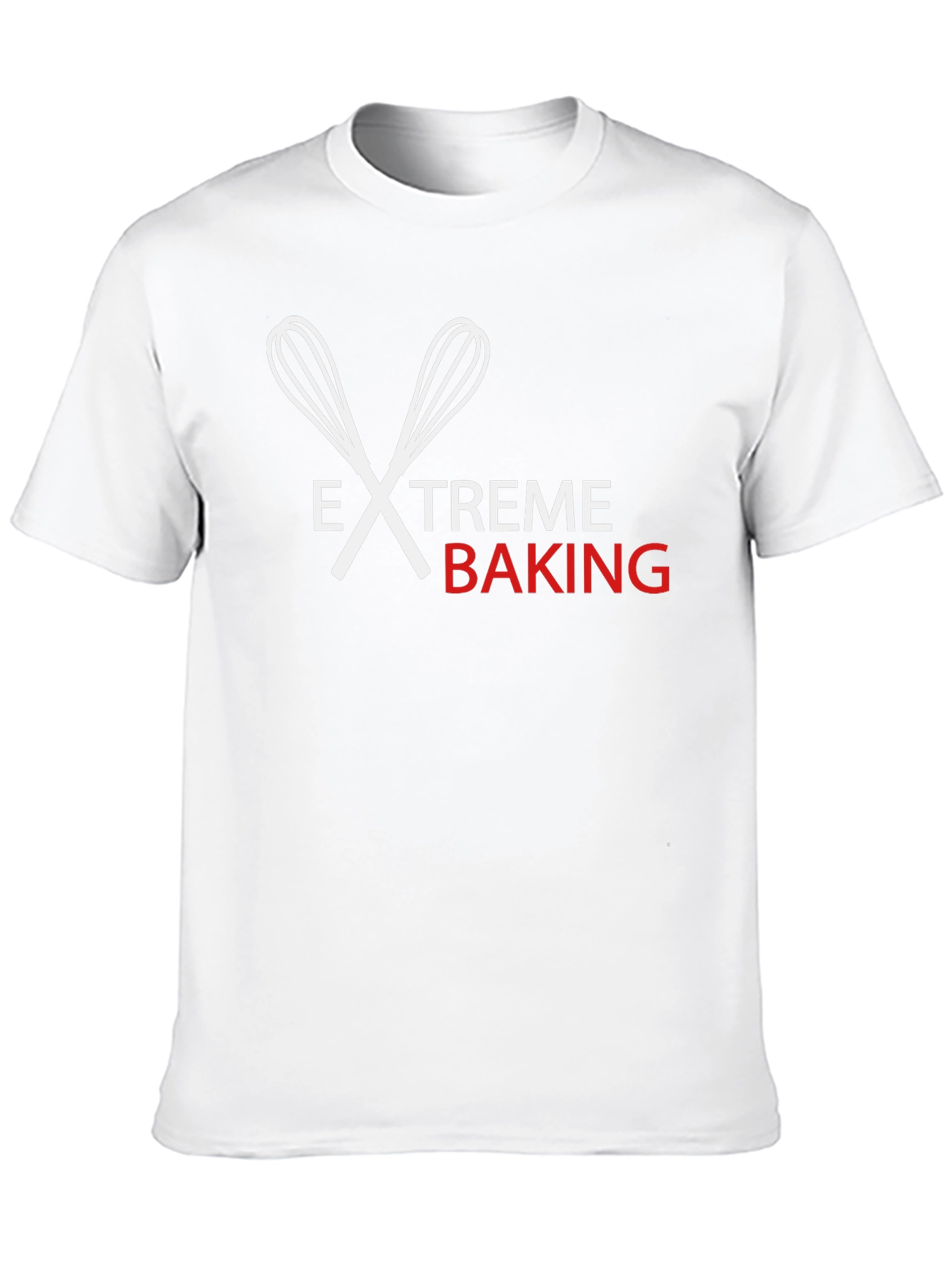 Extreme Baking T-Shirt - Whisk Design