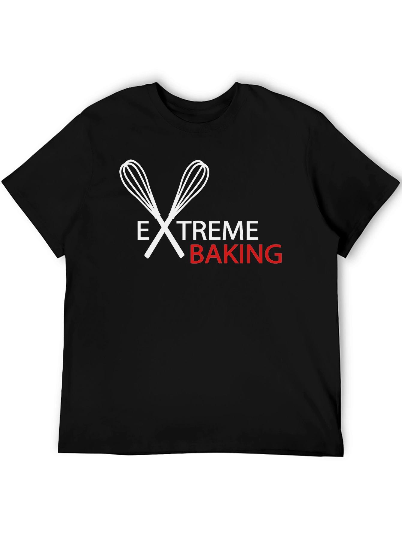 Extreme Baking T-Shirt - Whisk Design