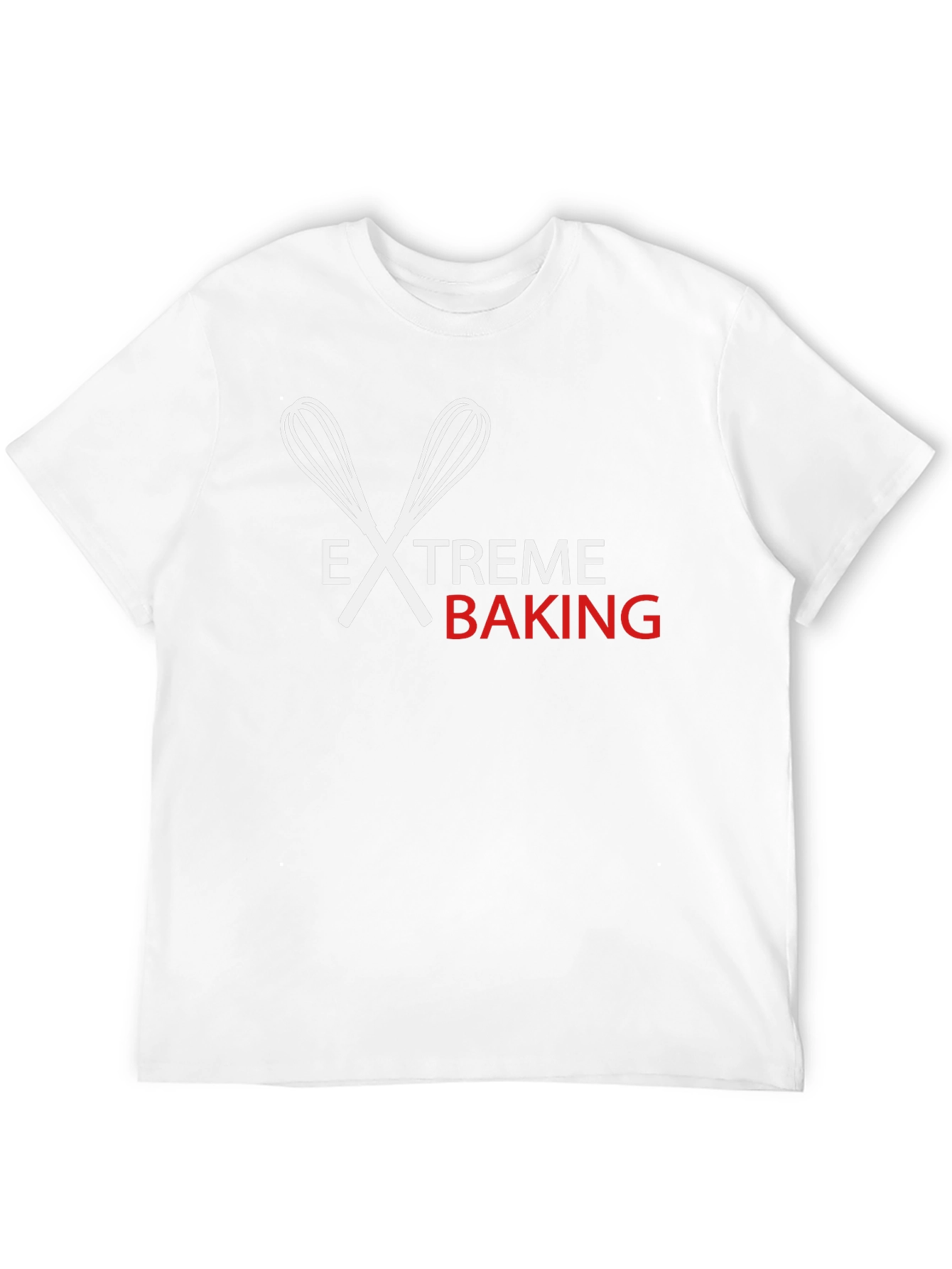 Extreme Baking T-Shirt - Whisk Design