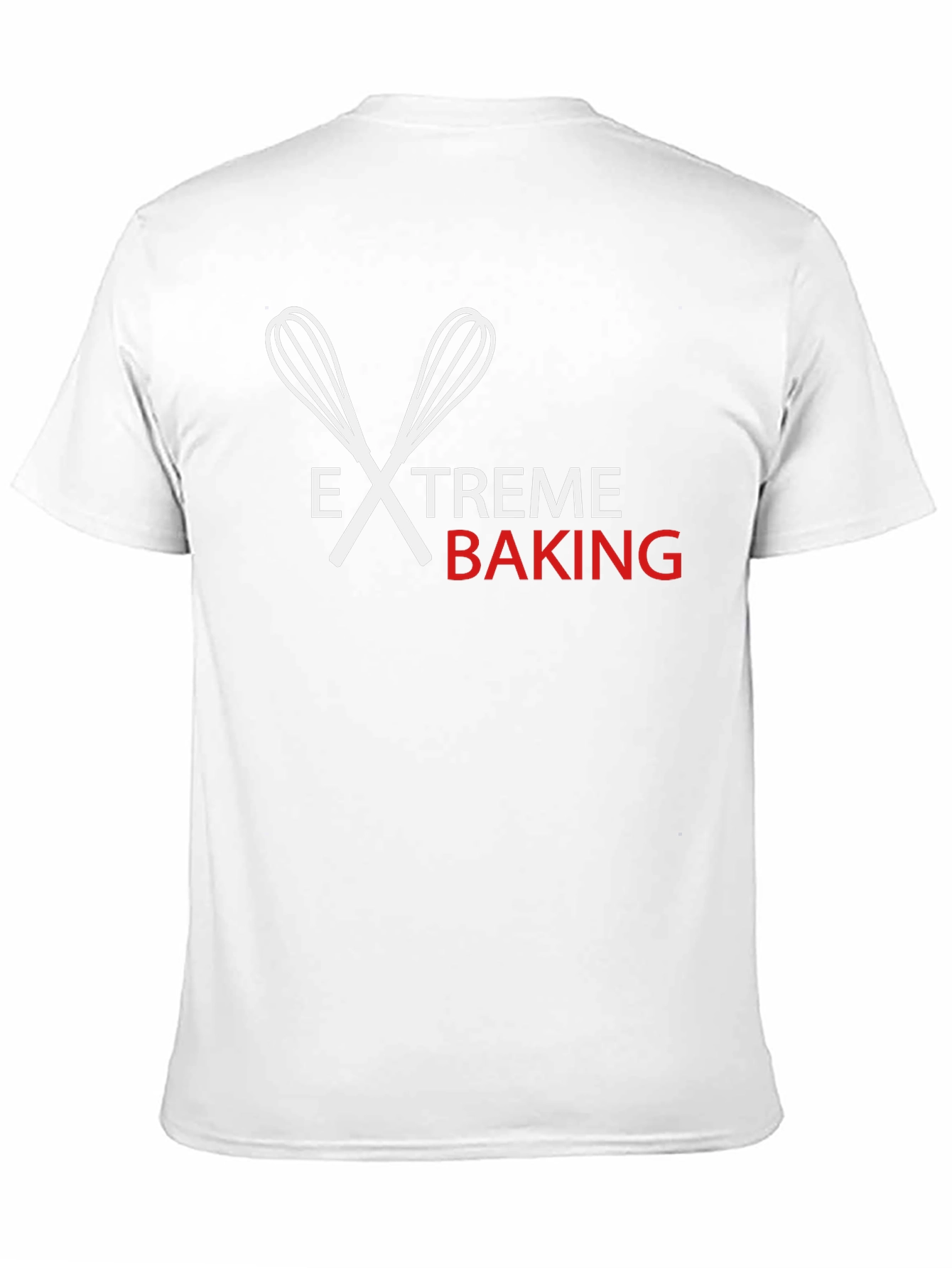 Extreme Baking T-Shirt - Whisk Design