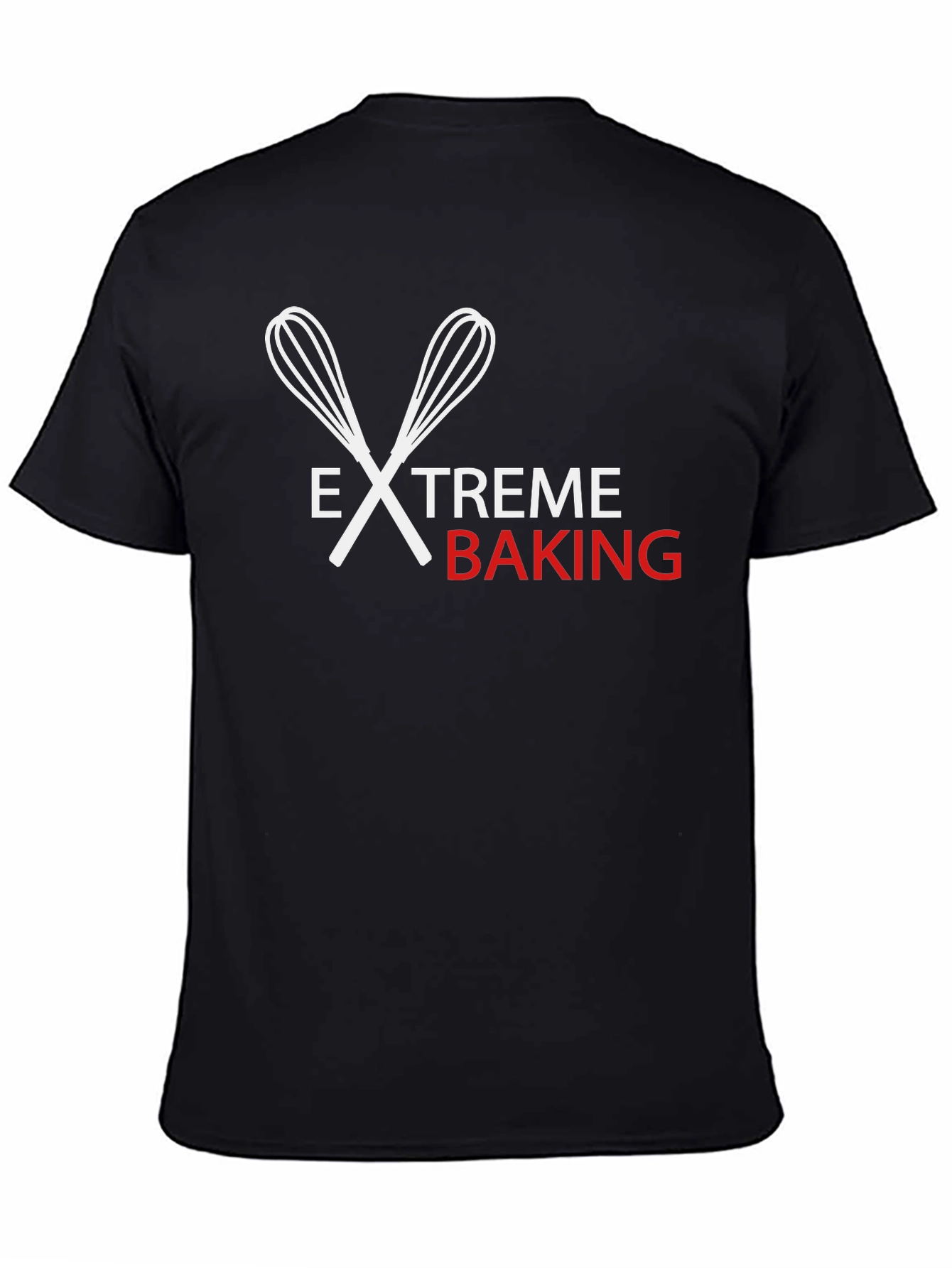 Extreme Baking T-Shirt - Whisk Design
