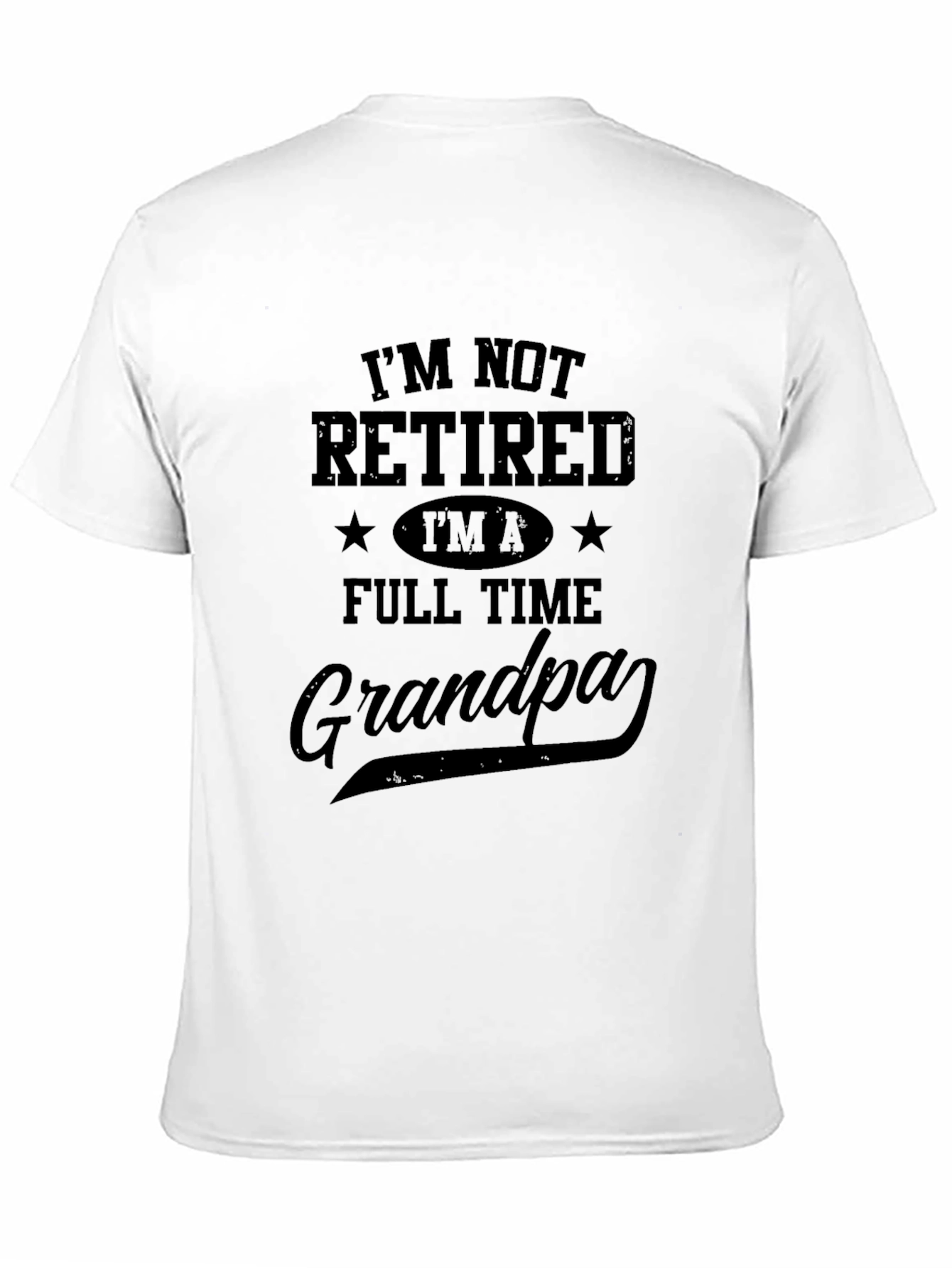 Full Time Grandpa Graphic T-Shirt