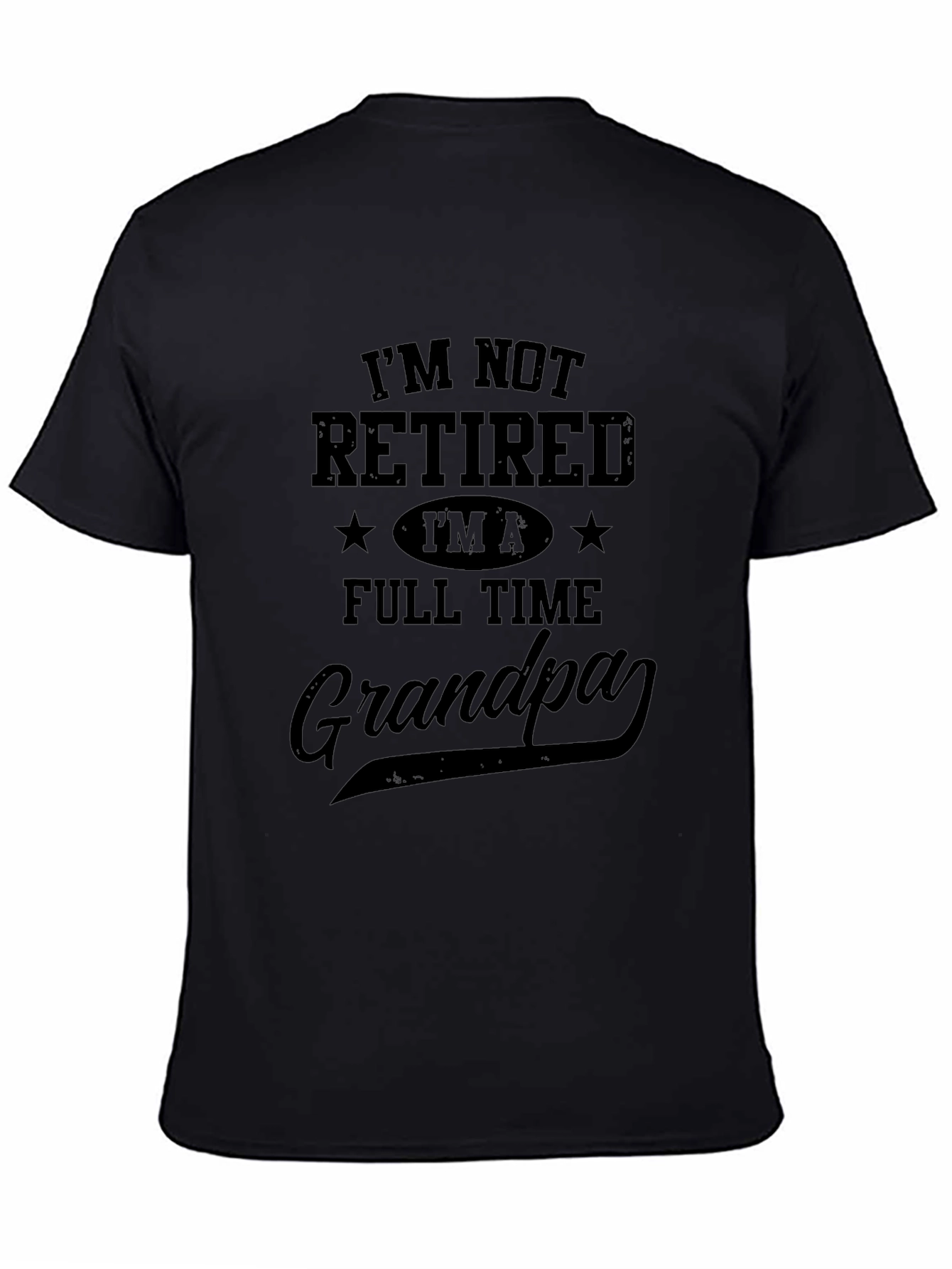 Full Time Grandpa Graphic T-Shirt
